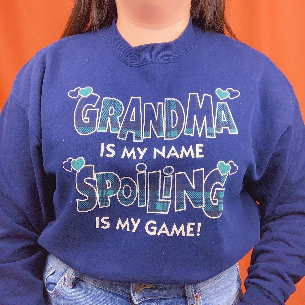 Vintage hotsell grandmacore sweatshirt