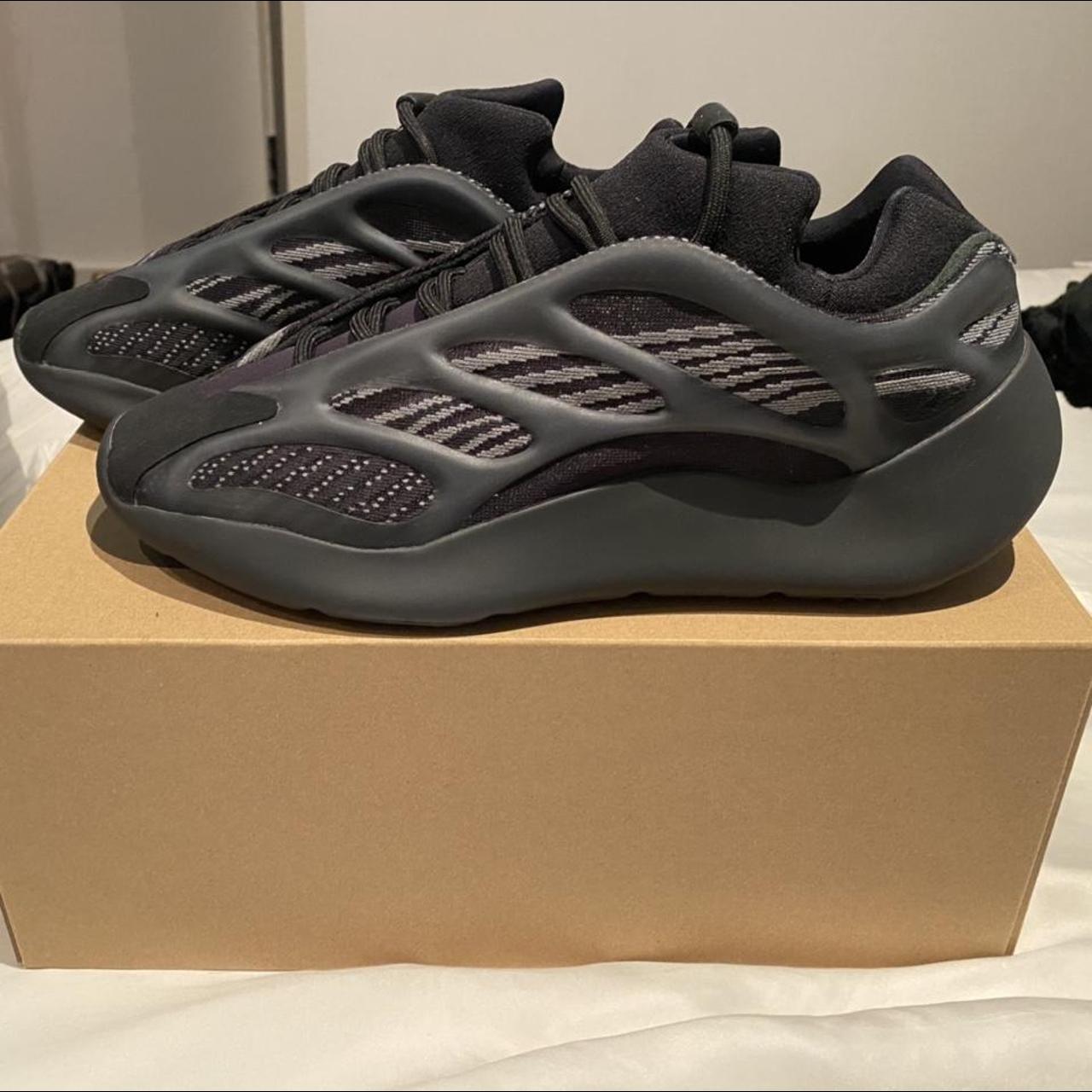 Brand new Yeezy 700 V3s dark glow UK 9.5 Complete... - Depop