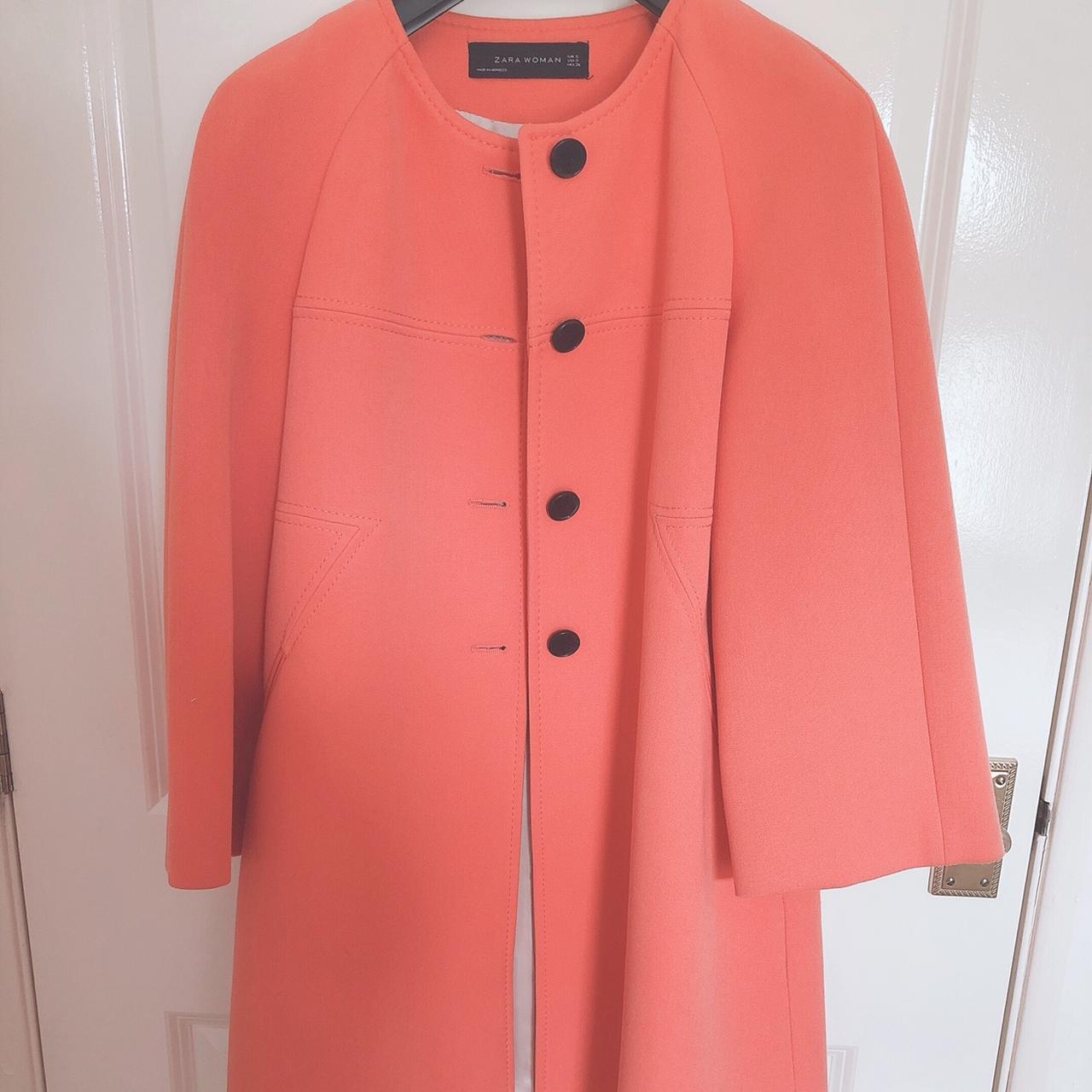 Coral jacket clearance zara