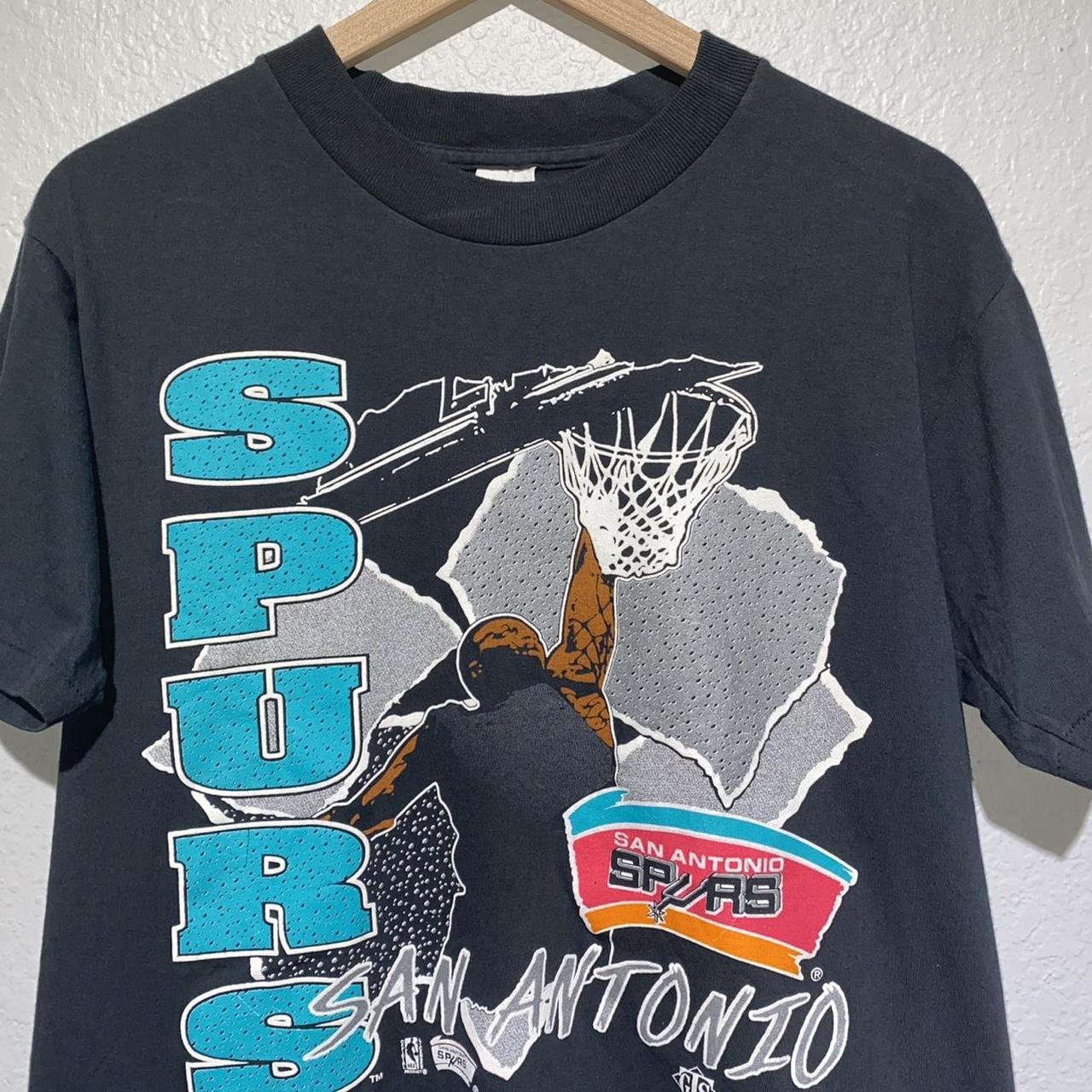 Vintage Early 90s NBA Basketball San Antonio Spurs... - Depop