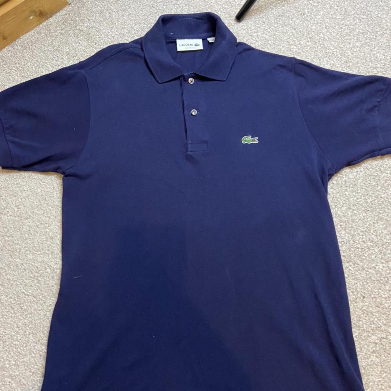 Lacoste Men's Navy Polo-shirts | Depop