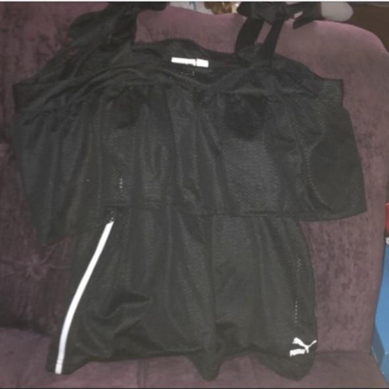 Puma Women's Black Vests-tanks-camis (2)