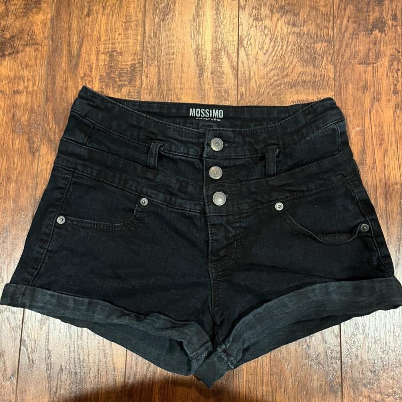 mossimo supply co jean shorts