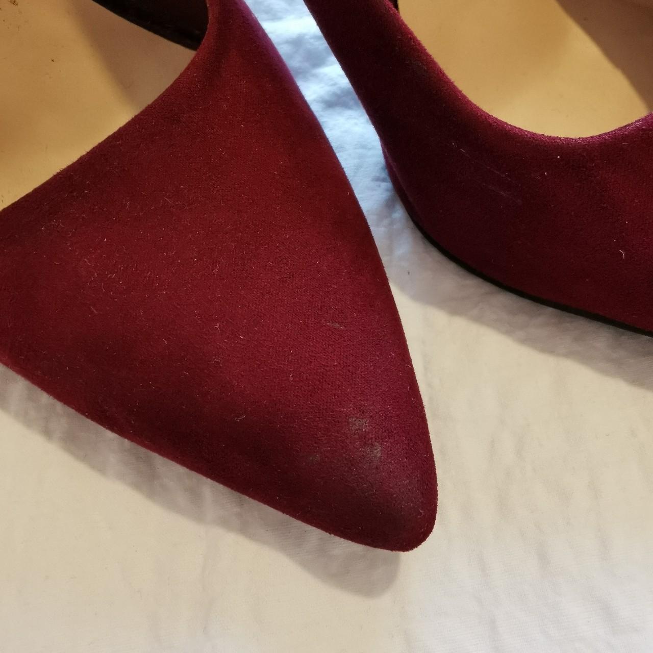 New look clearance maroon shoes