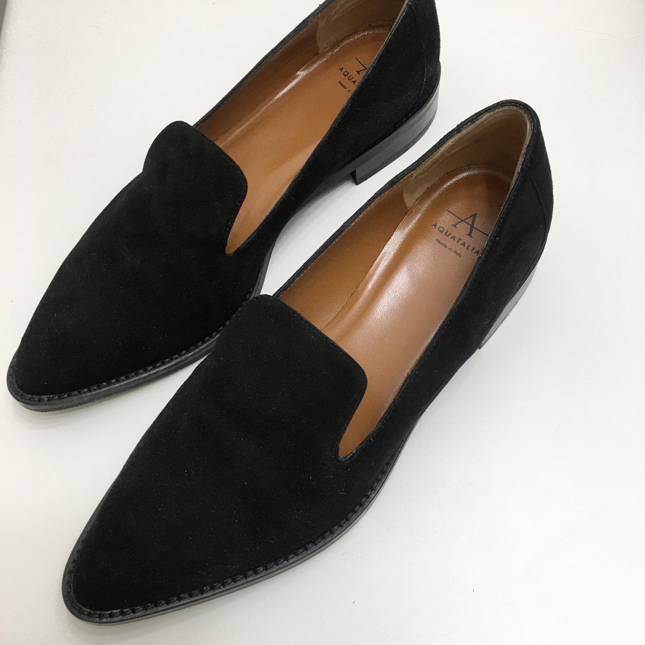 Aquatalia hot sale suede loafers