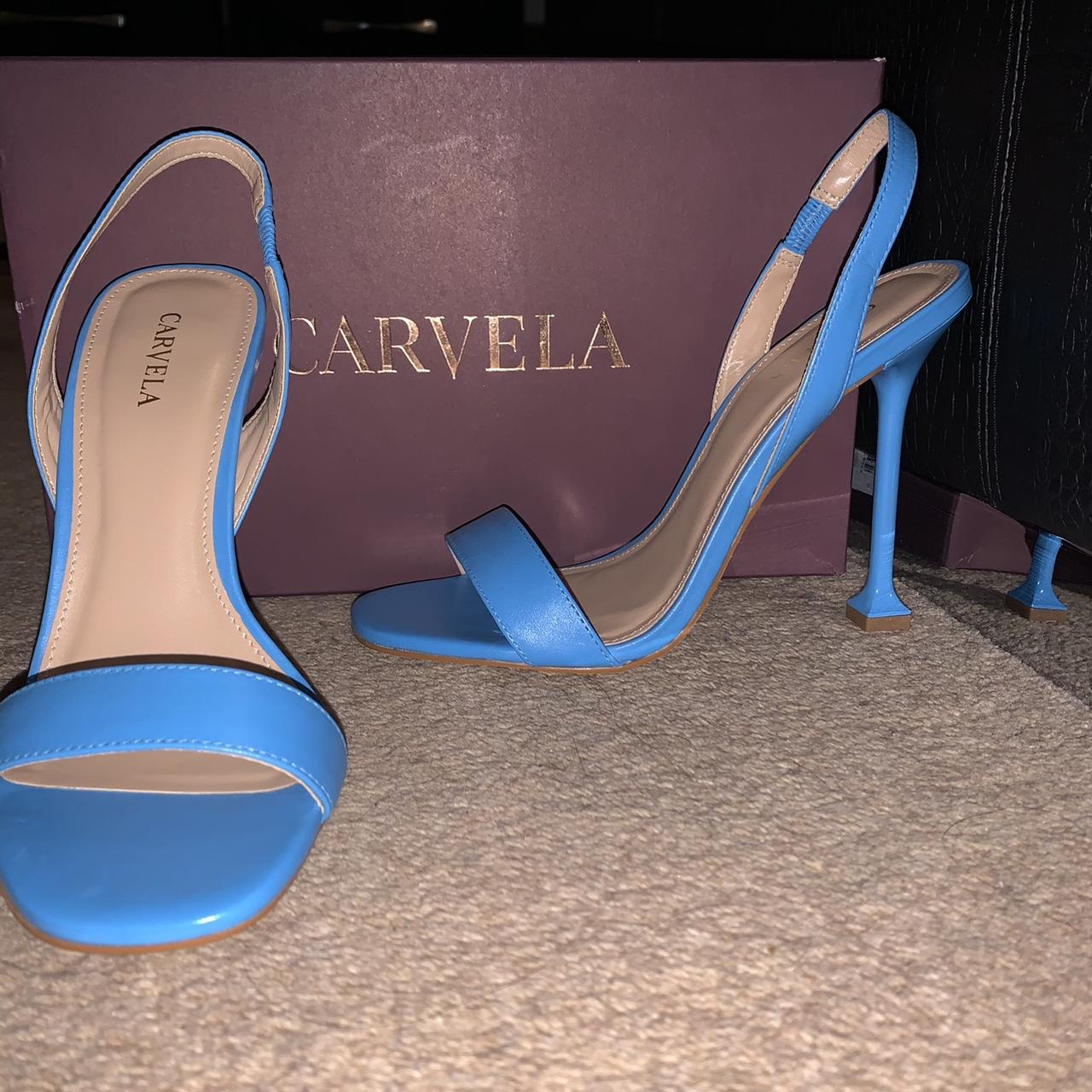 Carvela best sale blue sandals