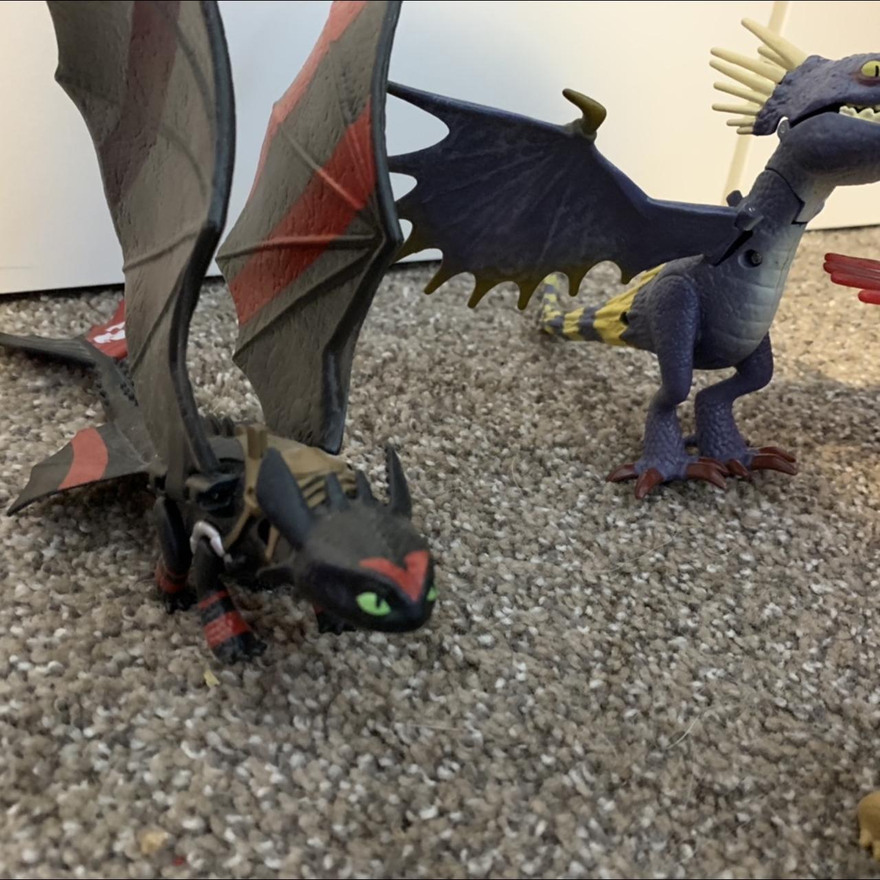 How to Train Your Dragon Toothless Hookfang Hiccup... - Depop