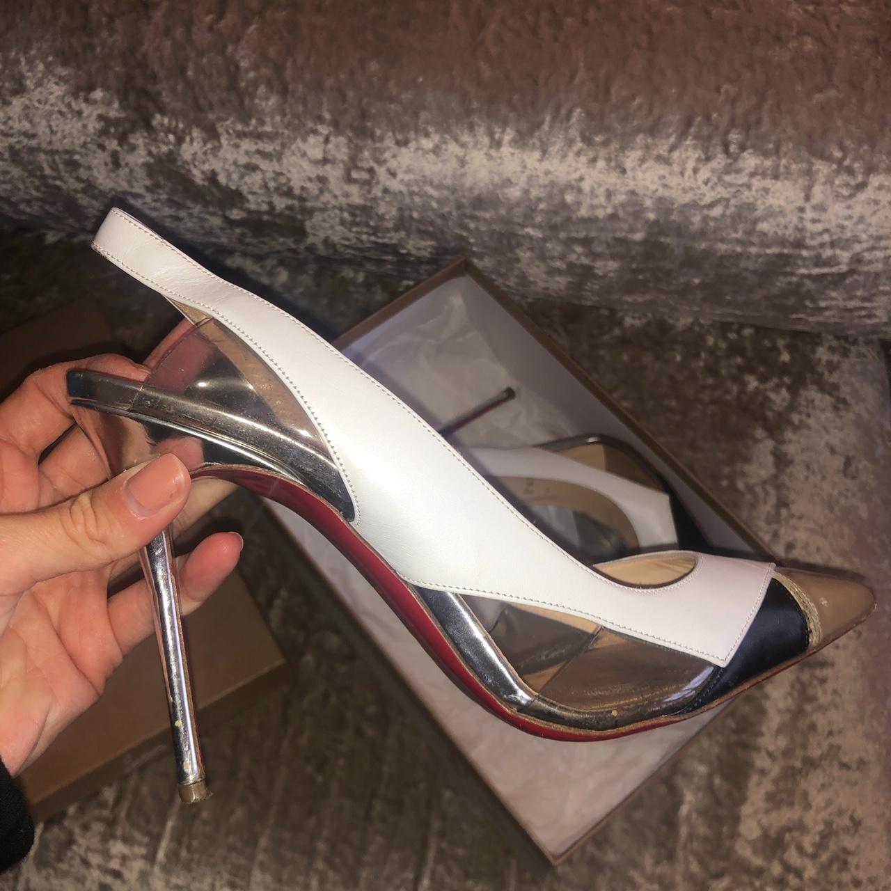 Size 5.5 Christian Louboutin heels. Brand new and - Depop