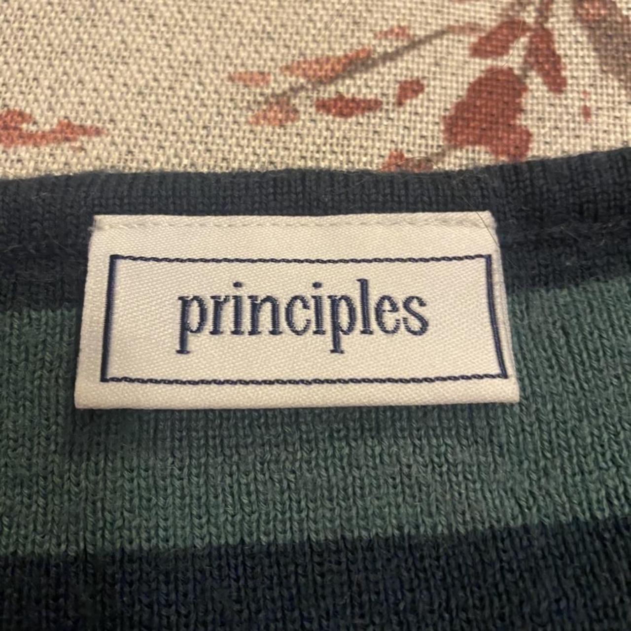 Product Image 3 - 💚 PRINCIPLES GREEN STRIPED SWEATER