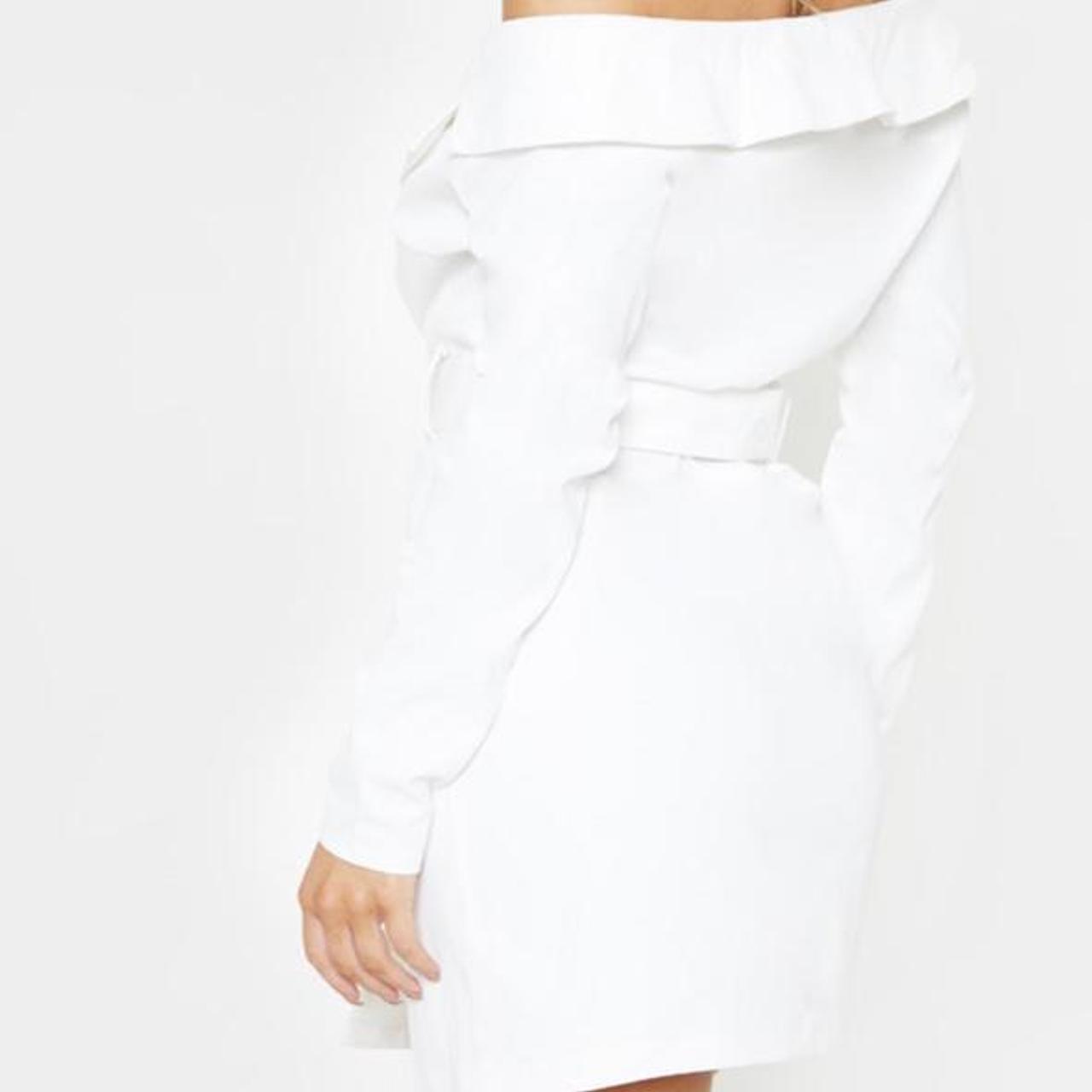 Bardot white hot sale blazer dress