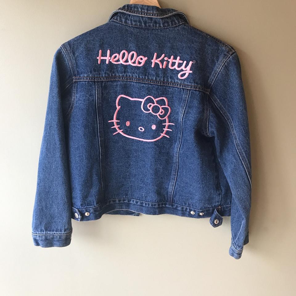 Hello kitty denim on sale jacket