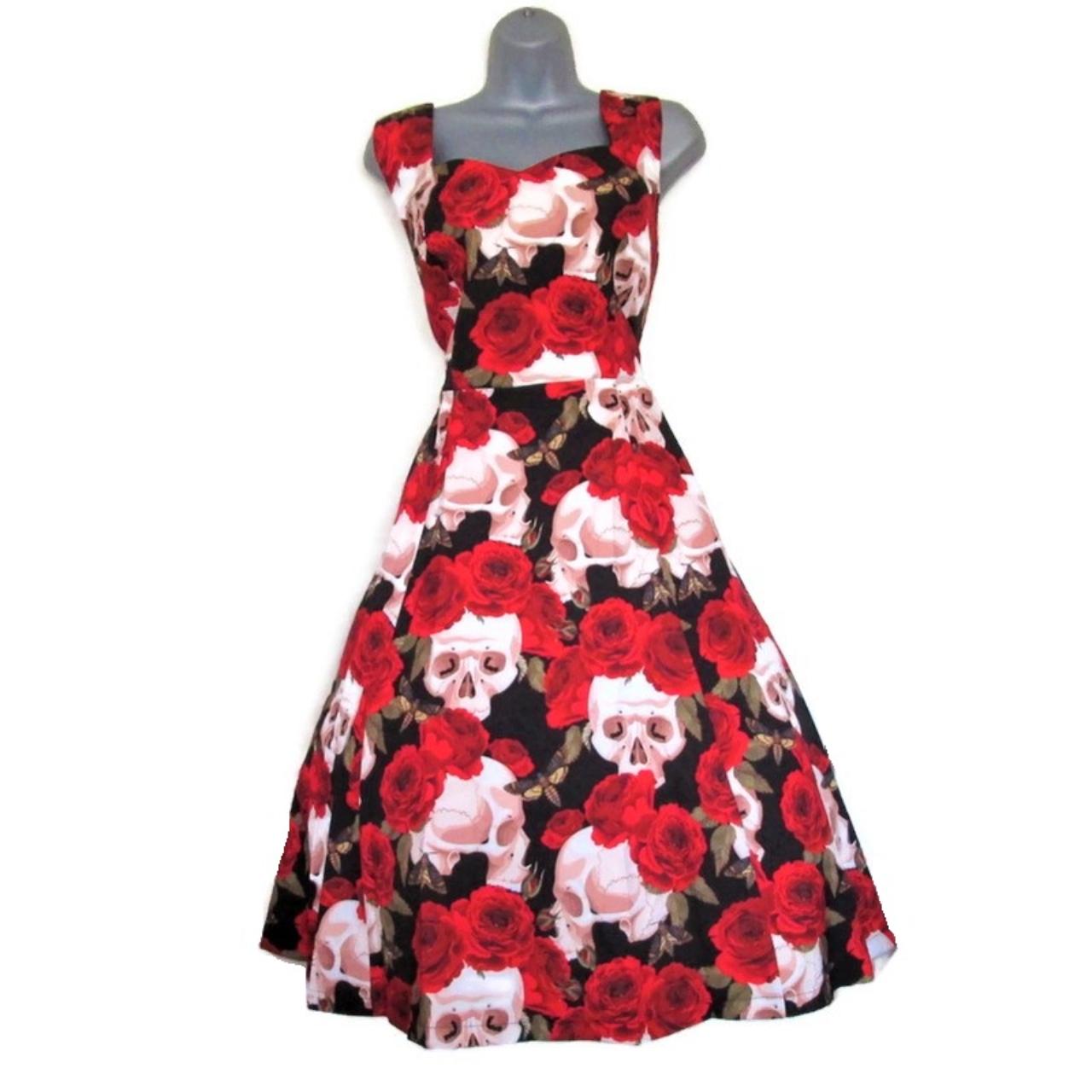 Rockabilly Skull Dress