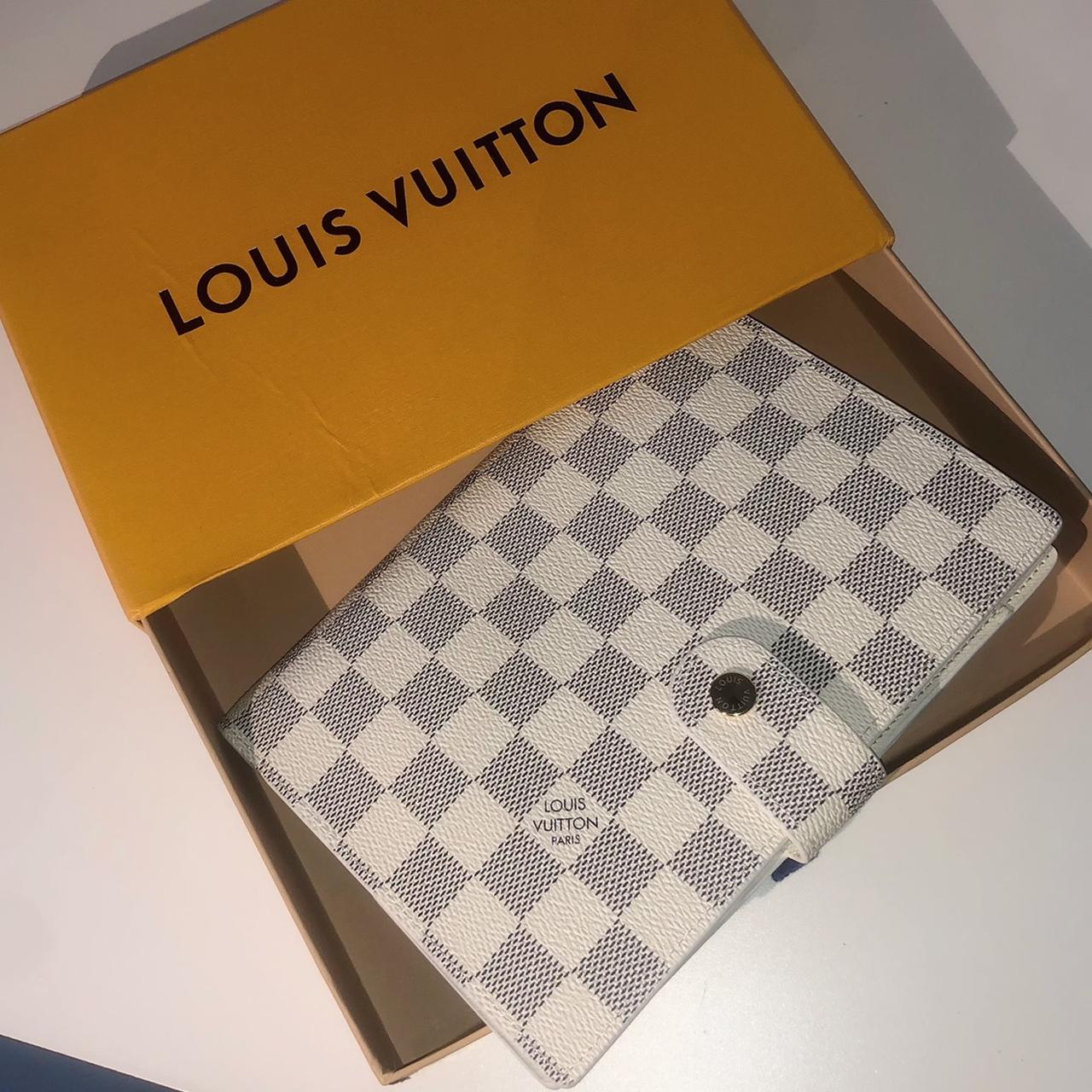 Louis Vuitton LOUIS VUITTON Notebook Cover Damier Azur Agenda PM