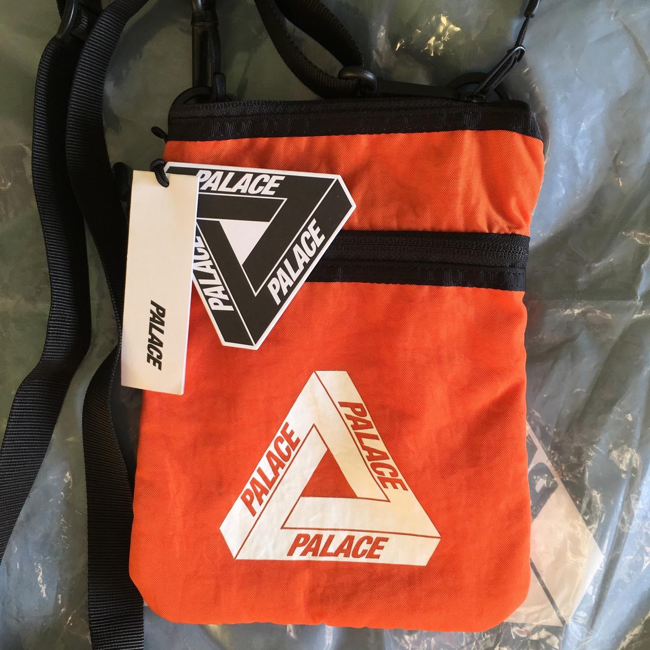 Palace flat sack orange DS, still with tags and... - Depop