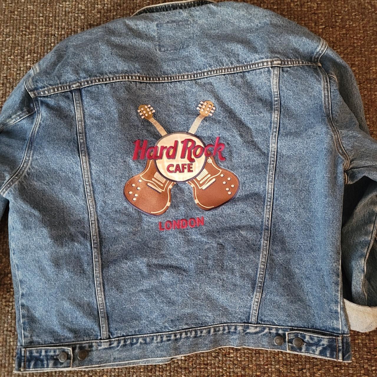 Authentic Hard Rock Cafe London Jacket in an Adult... - Depop