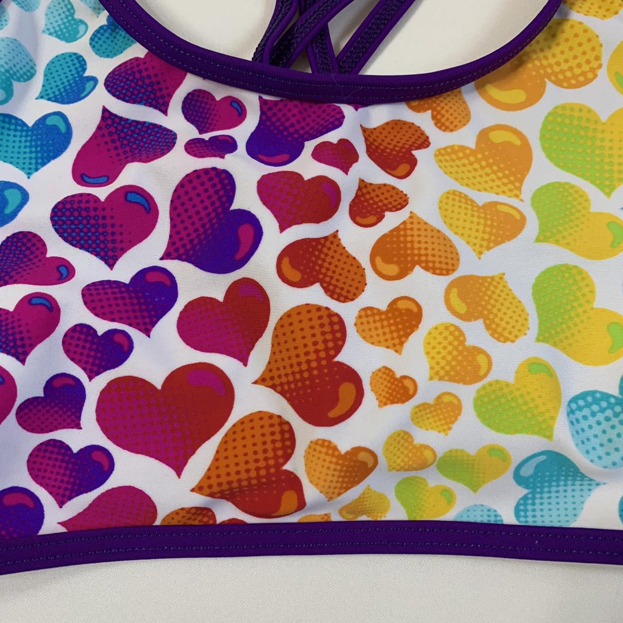 Product Image 2 - Rainbow heart sports bra like