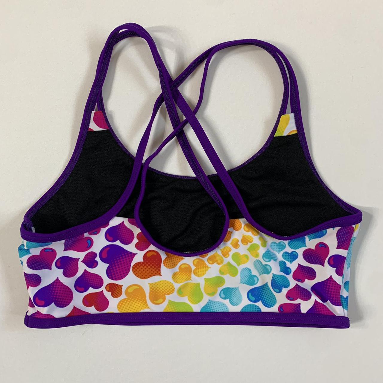Product Image 3 - Rainbow heart sports bra like
