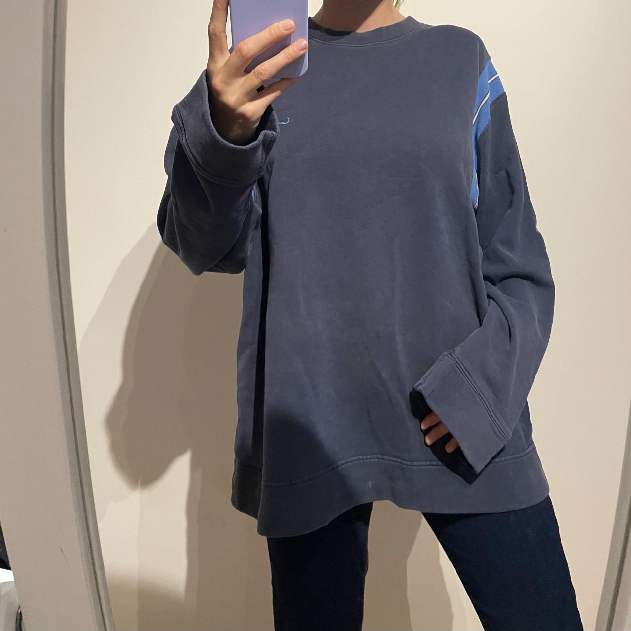 mens navy nike jumper