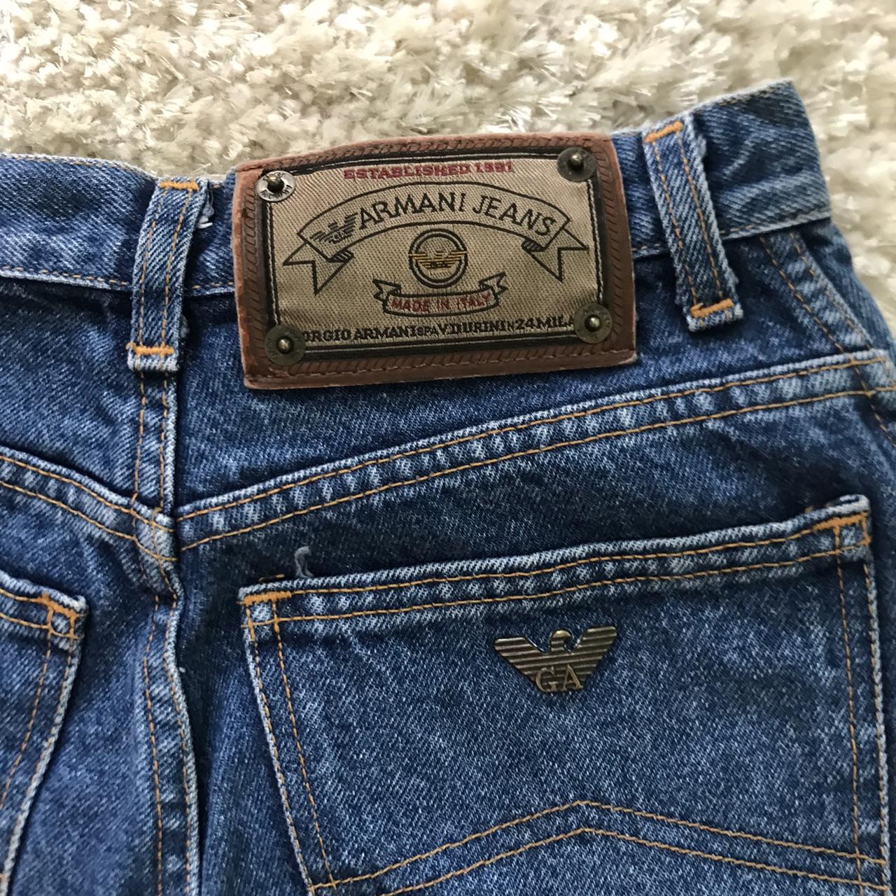 Amazing genuine vintage Armani jeans!! In incredible... - Depop