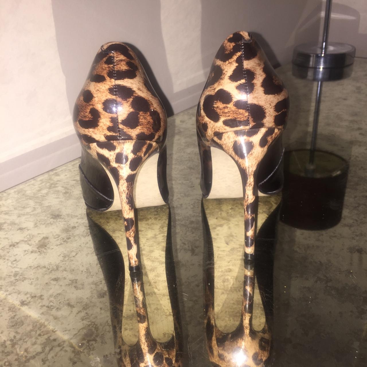 Leopard print 2024 ombre heels