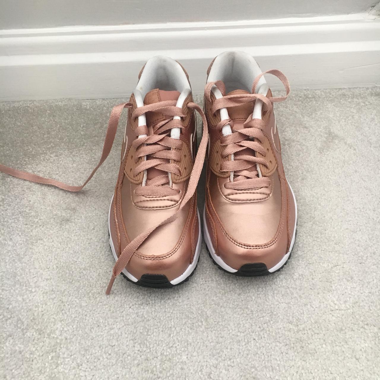 rose gold metallic air max 90