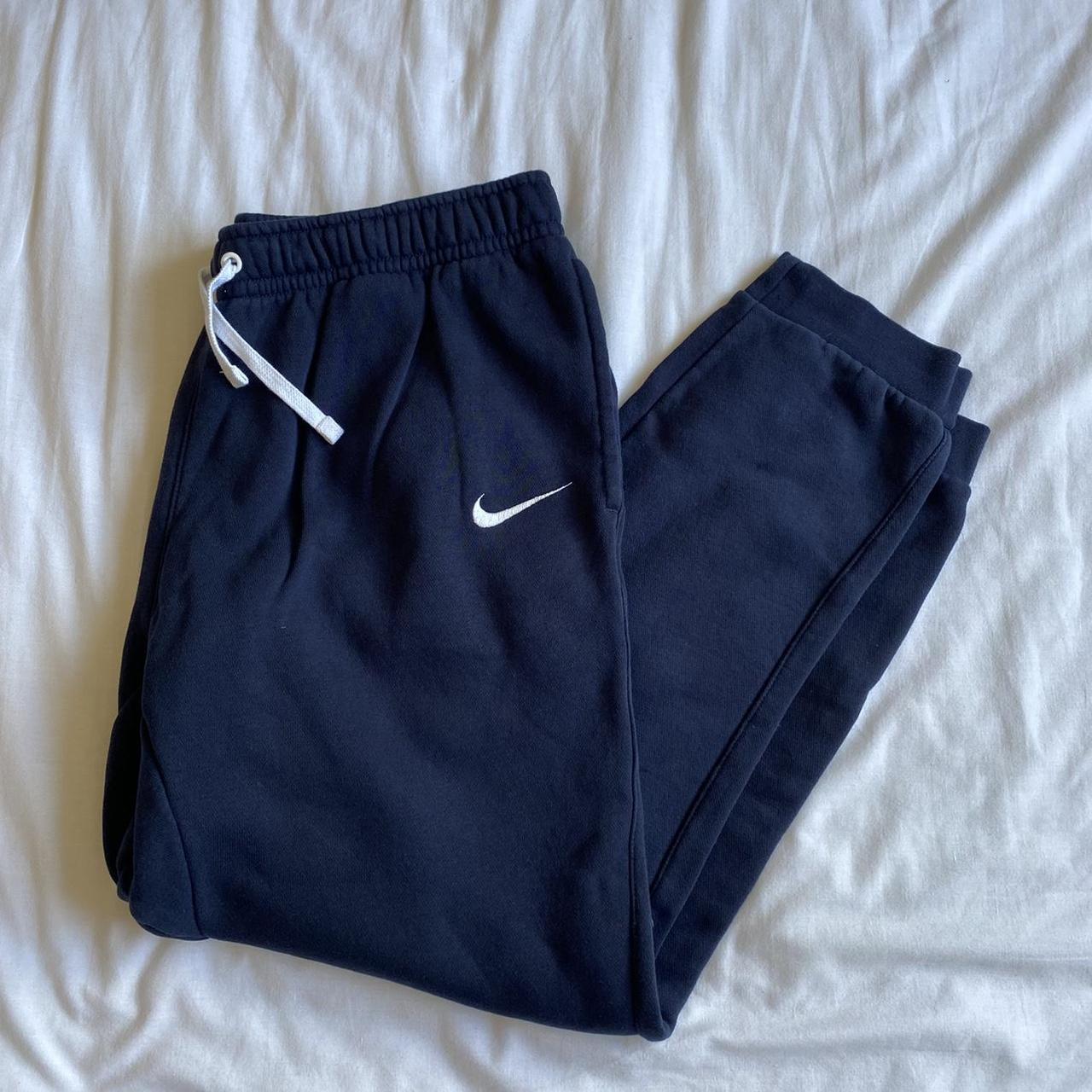 mens nike joggers blue