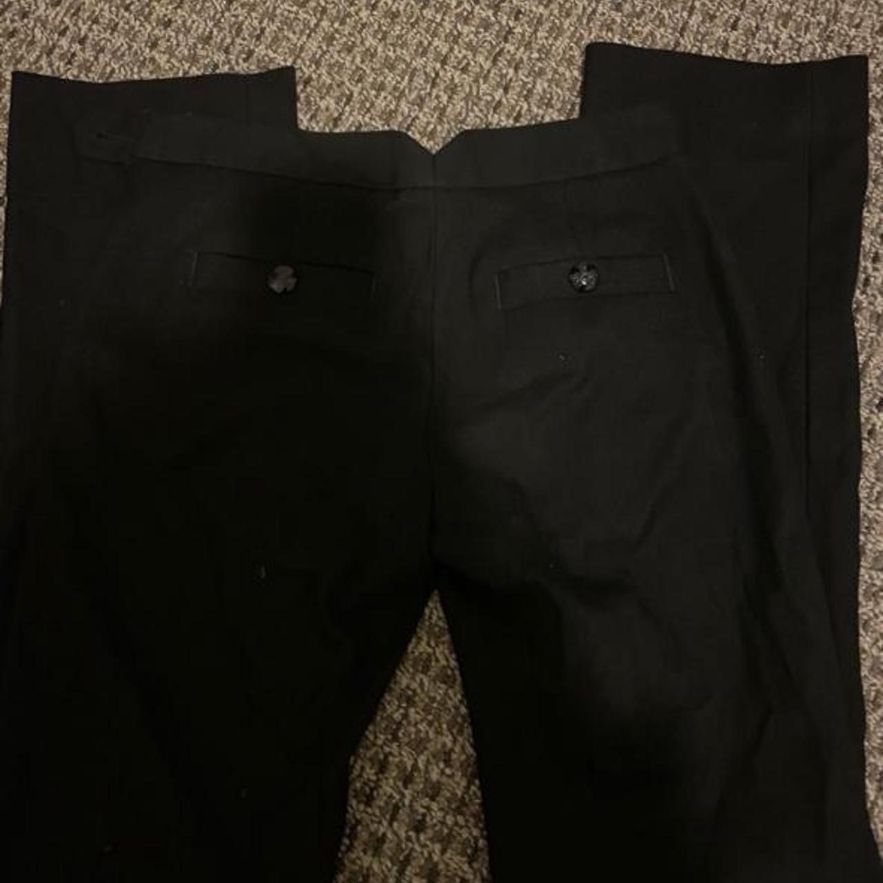 banana republic black dress pants - Depop