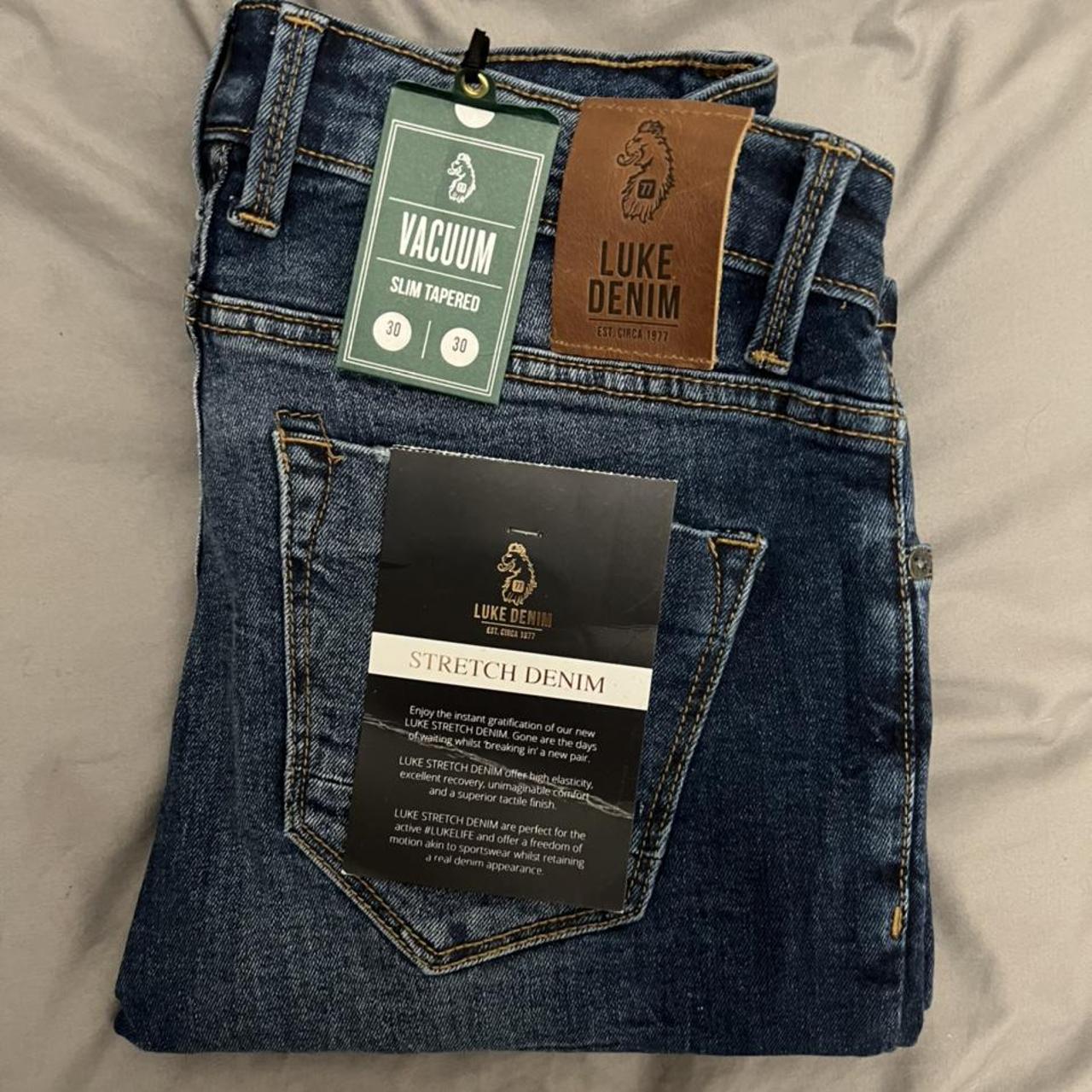 LUKE 1977 Vaccum slim fit jeans Brand new with Depop