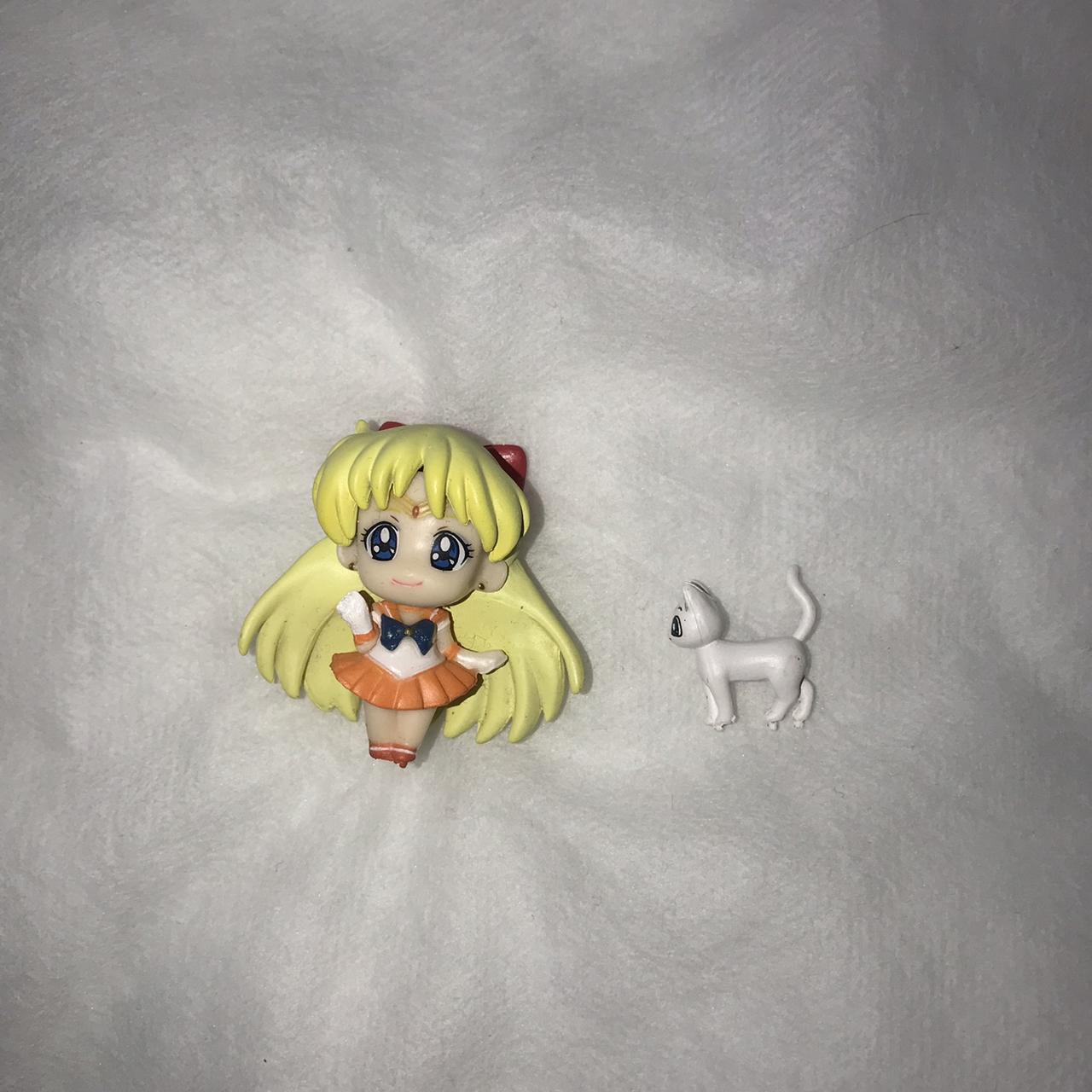 Sailor Moon action figure with Artemis Cat - No - Depop