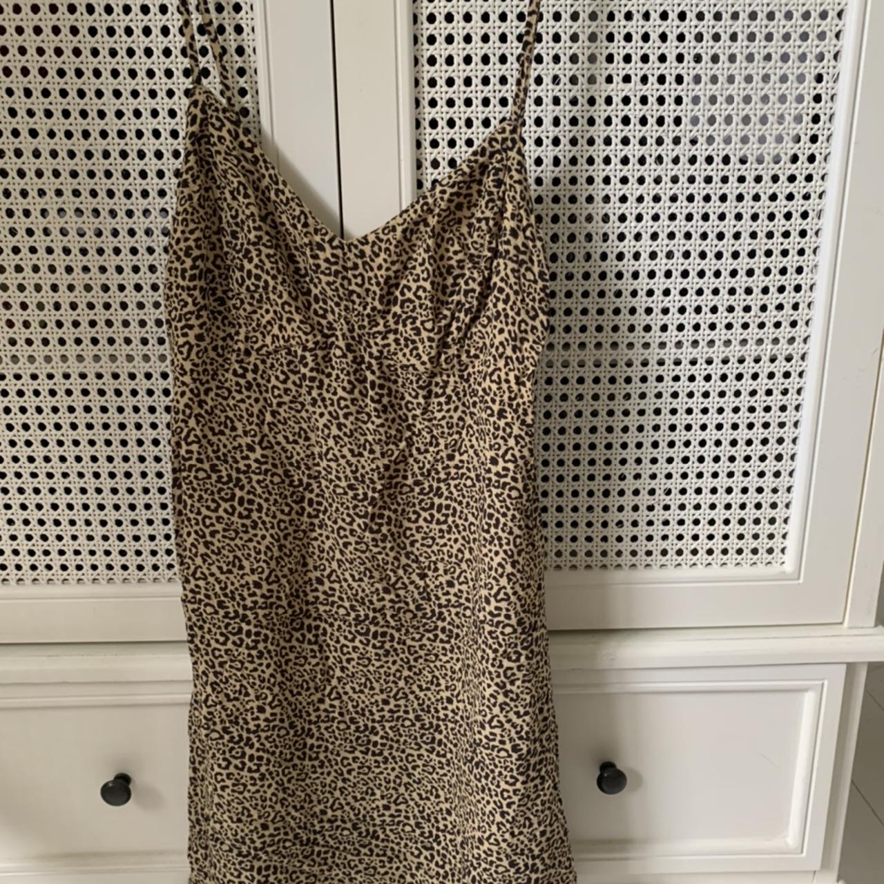 Hollister leopard hot sale print dress