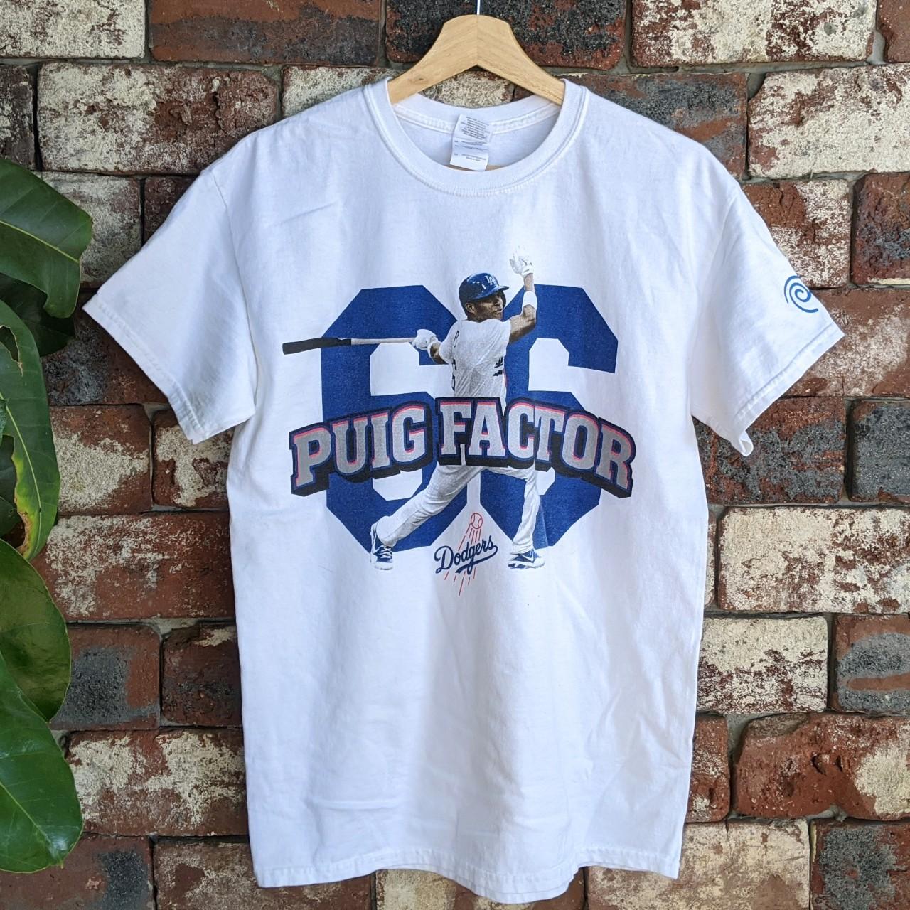 puig dodgers shirt