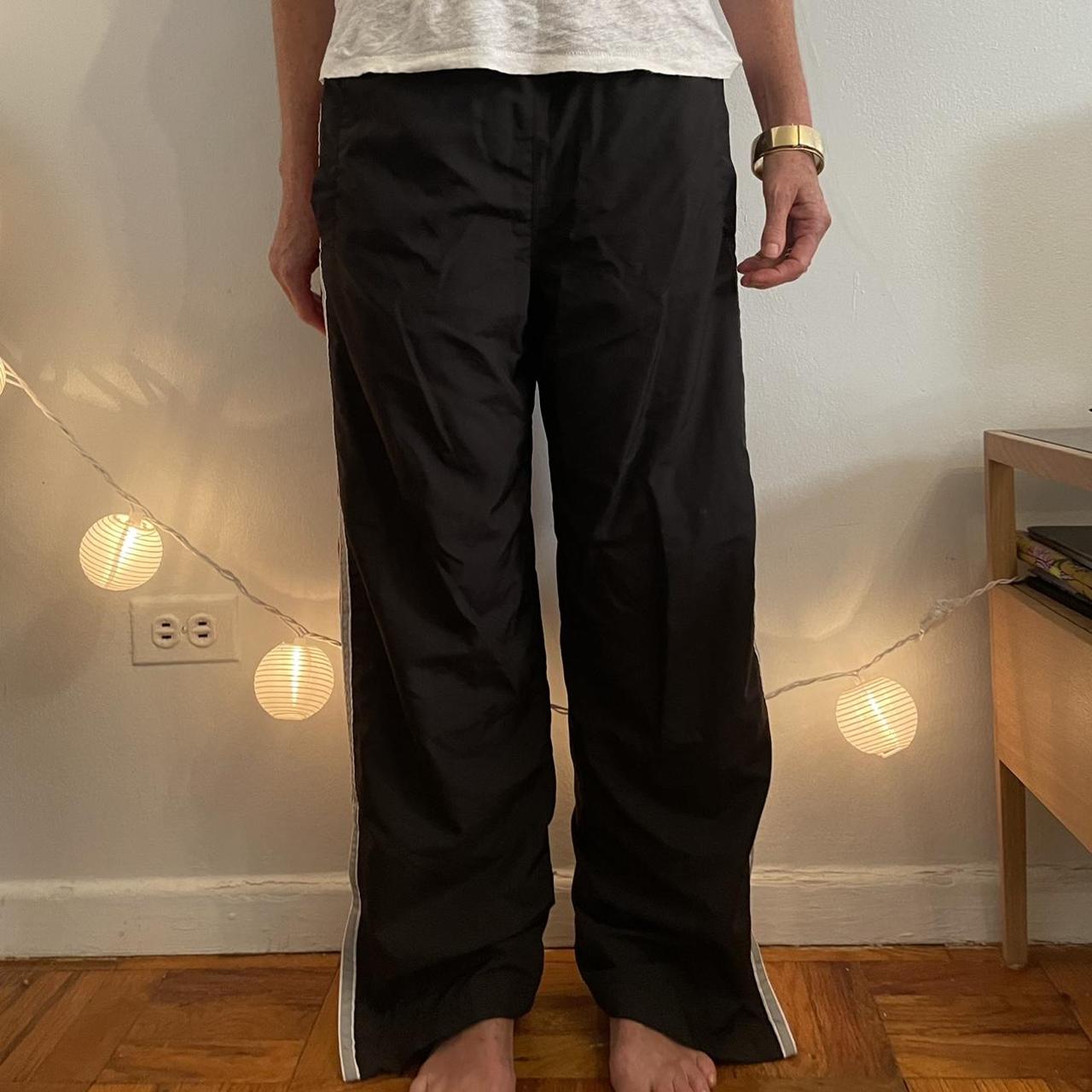 Sick vintage old navy baggy sporty track pants Ruby... Depop