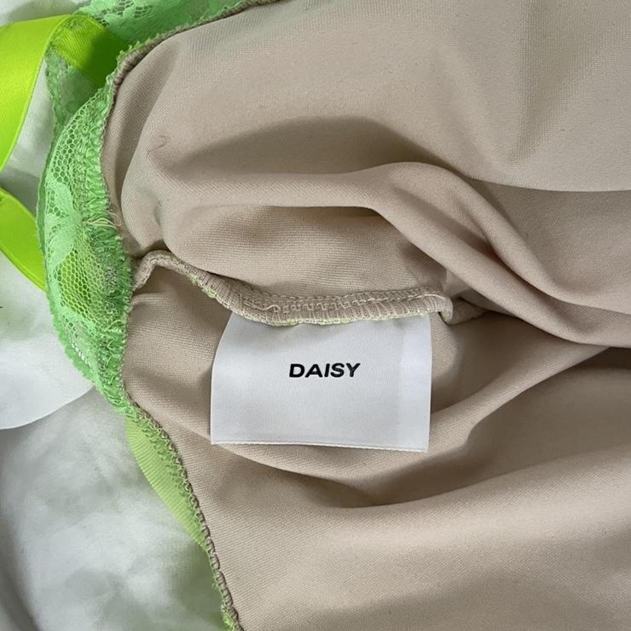 Daisy Daisy TV Women's Green Dress Depop