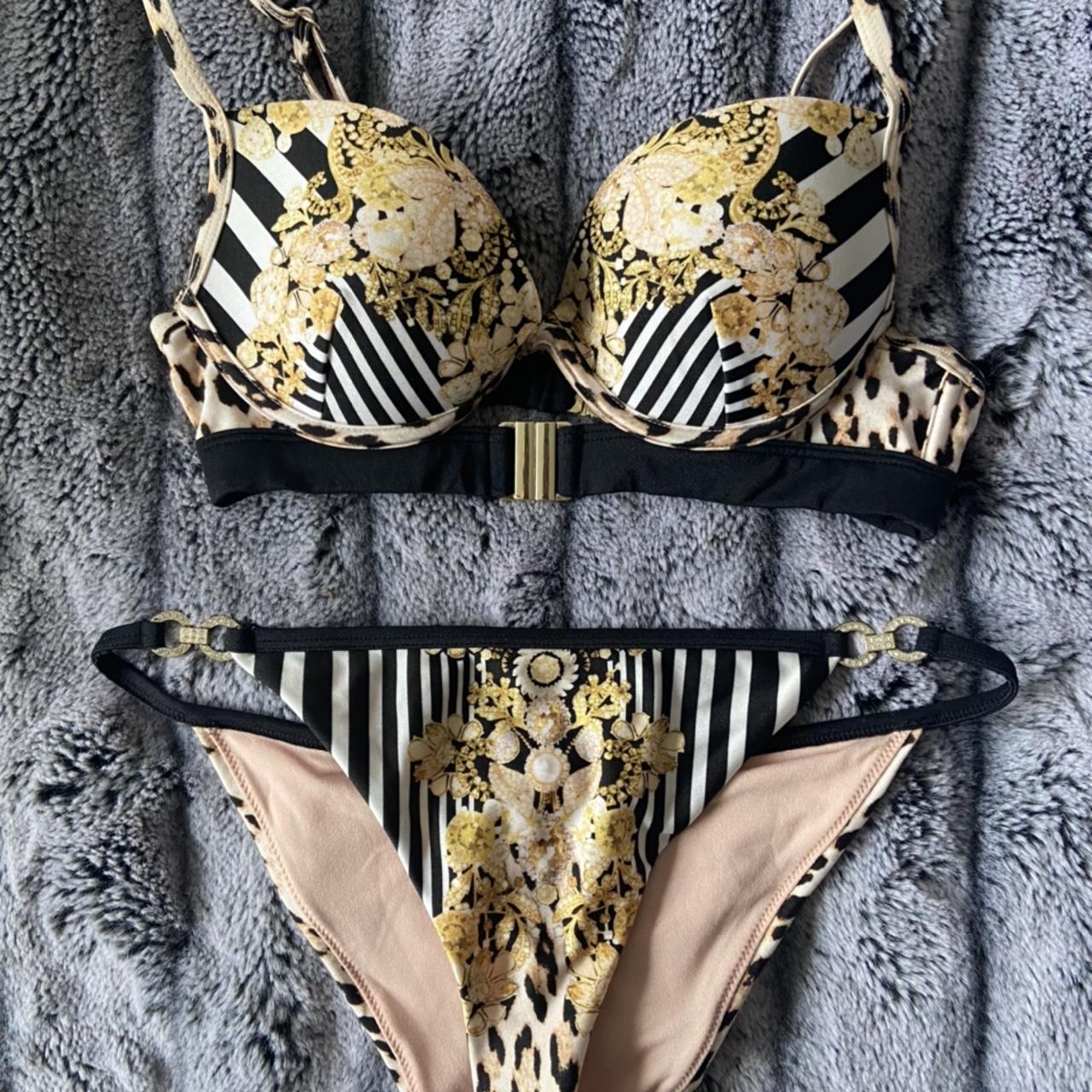 River island leopard print bikini deals