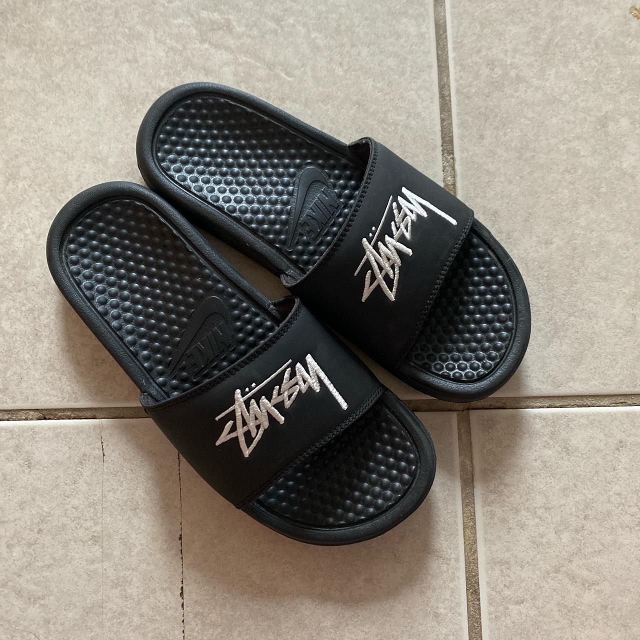 Stüssy Women's Slides | Depop