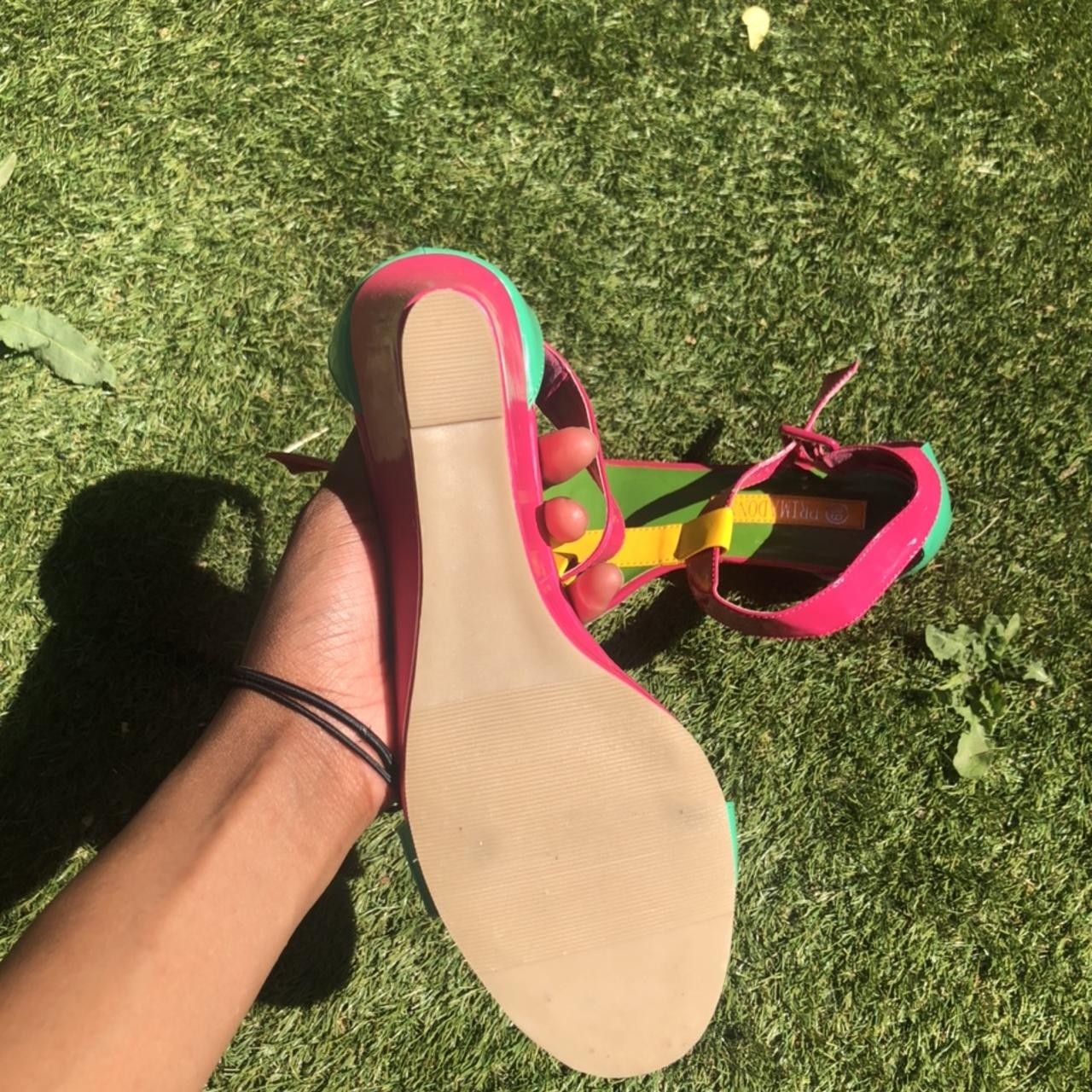 primadonna strappy heels