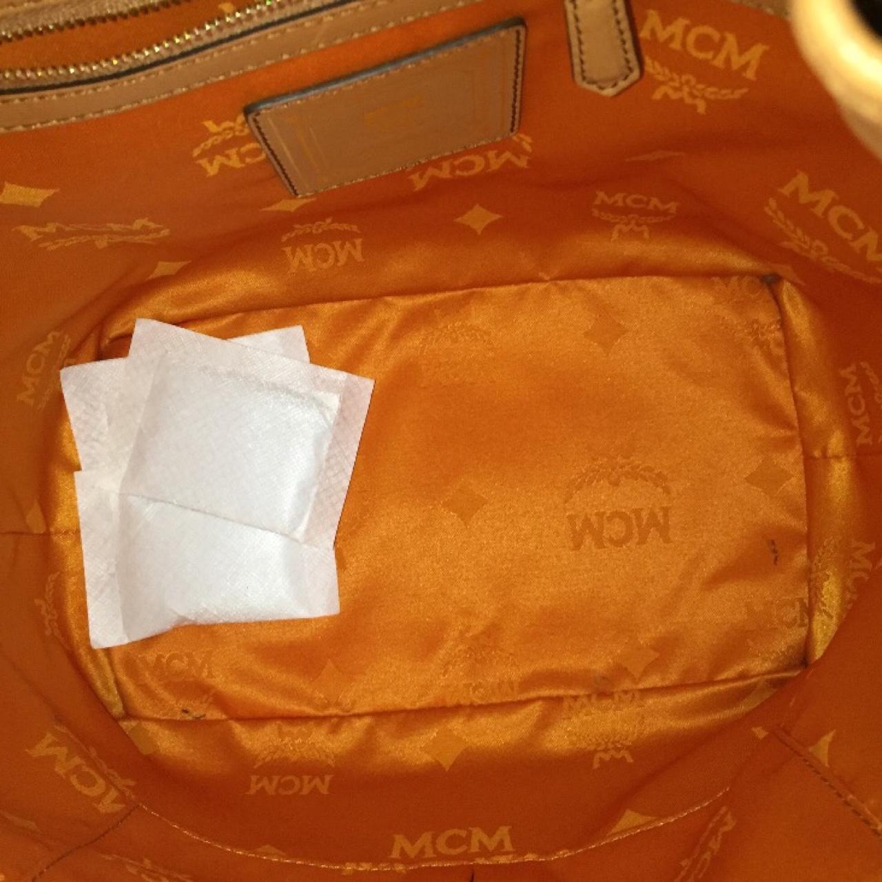 MCM drawstring bucket bag in excellent vintage - Depop