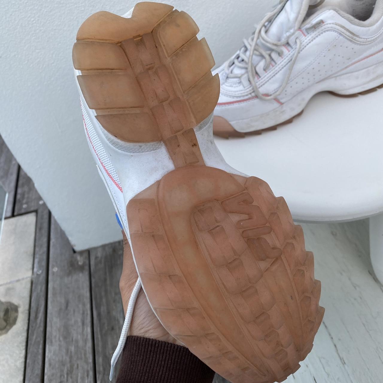 chunky fila sneakers