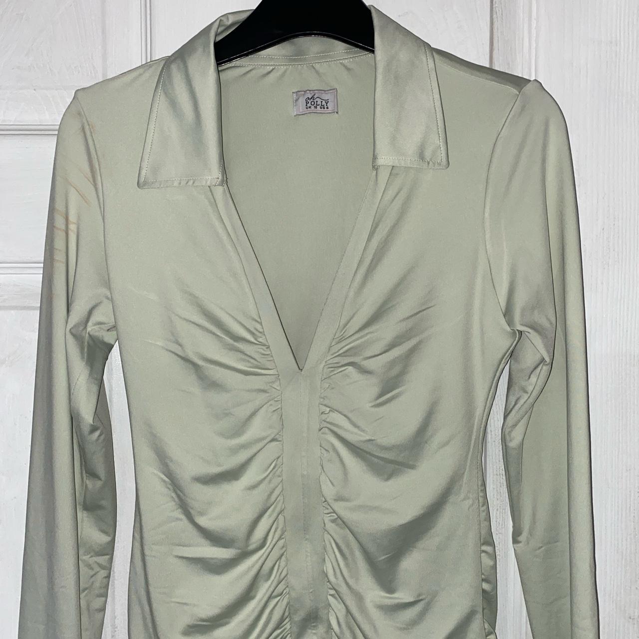 Oh polly mint dress size 10, worn once but won’t... Depop
