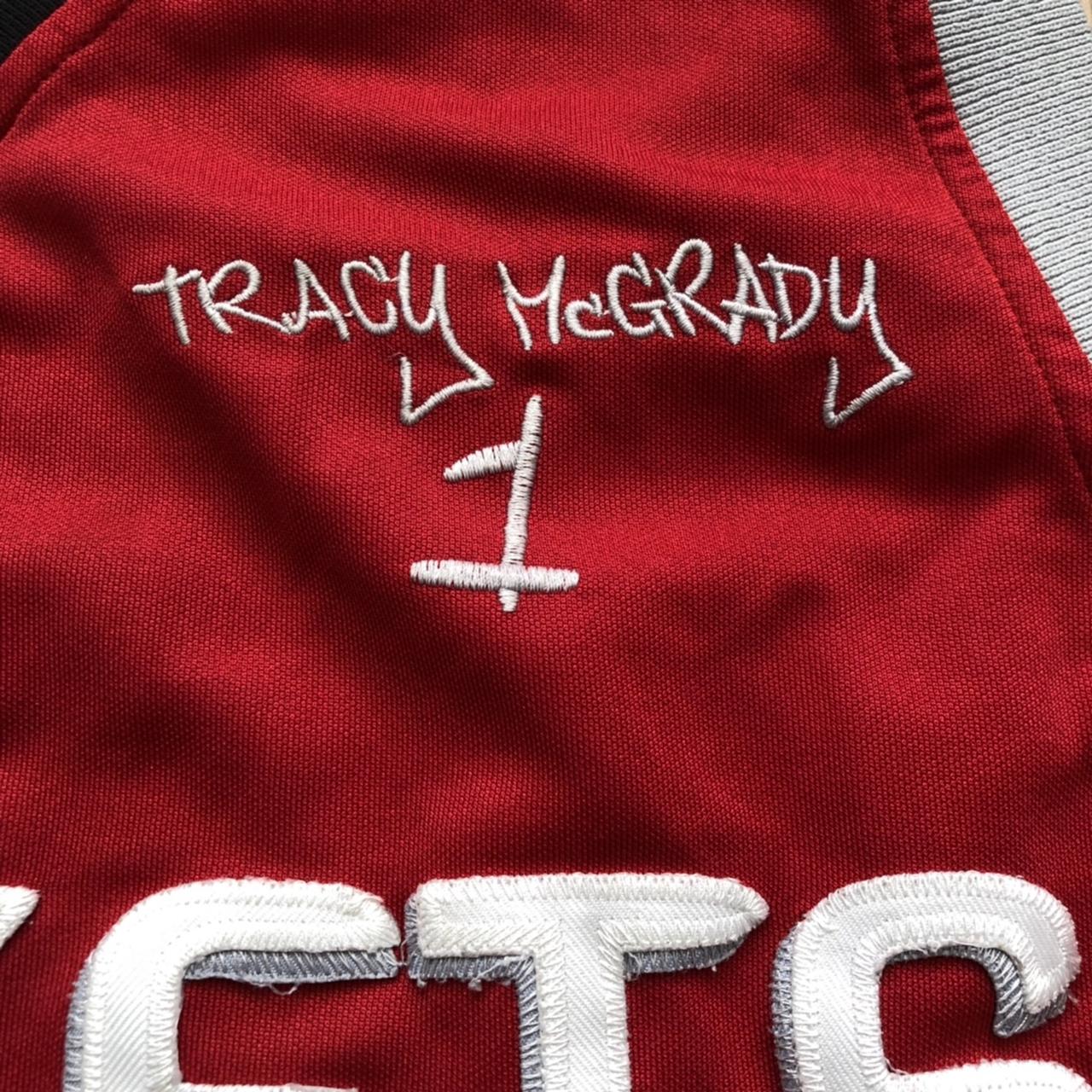 Vintage Tracy McGrady Houston Rockets NBA Basketball - Depop