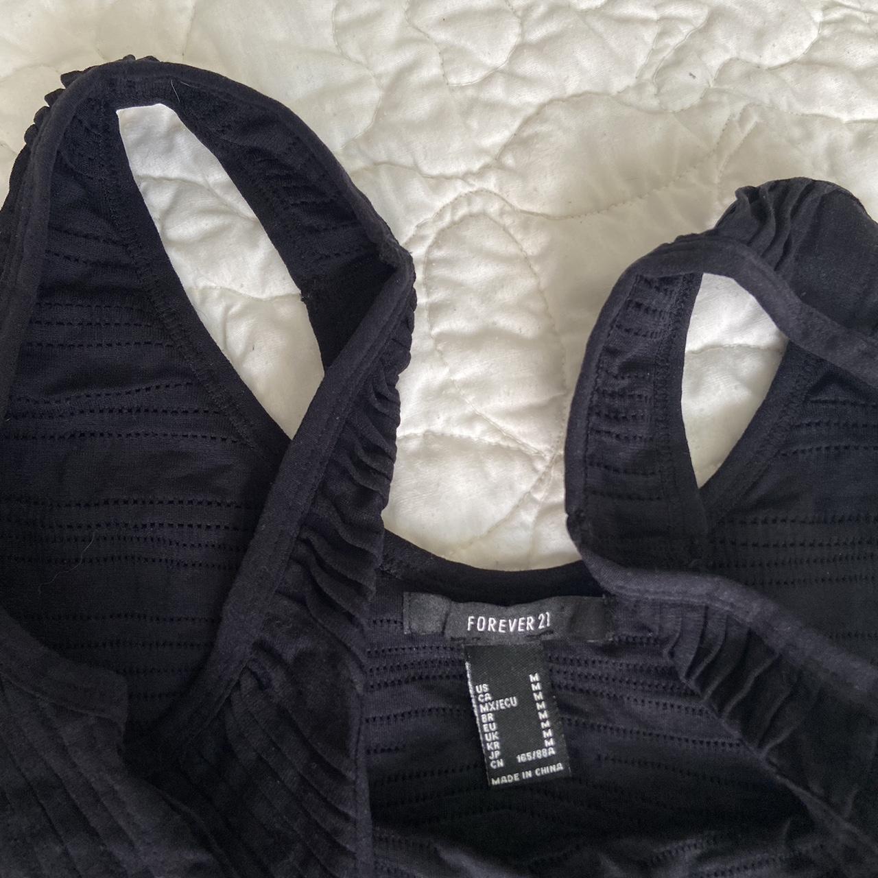 Product Image 3 - Black Mini Ribbed Dress
- textured
