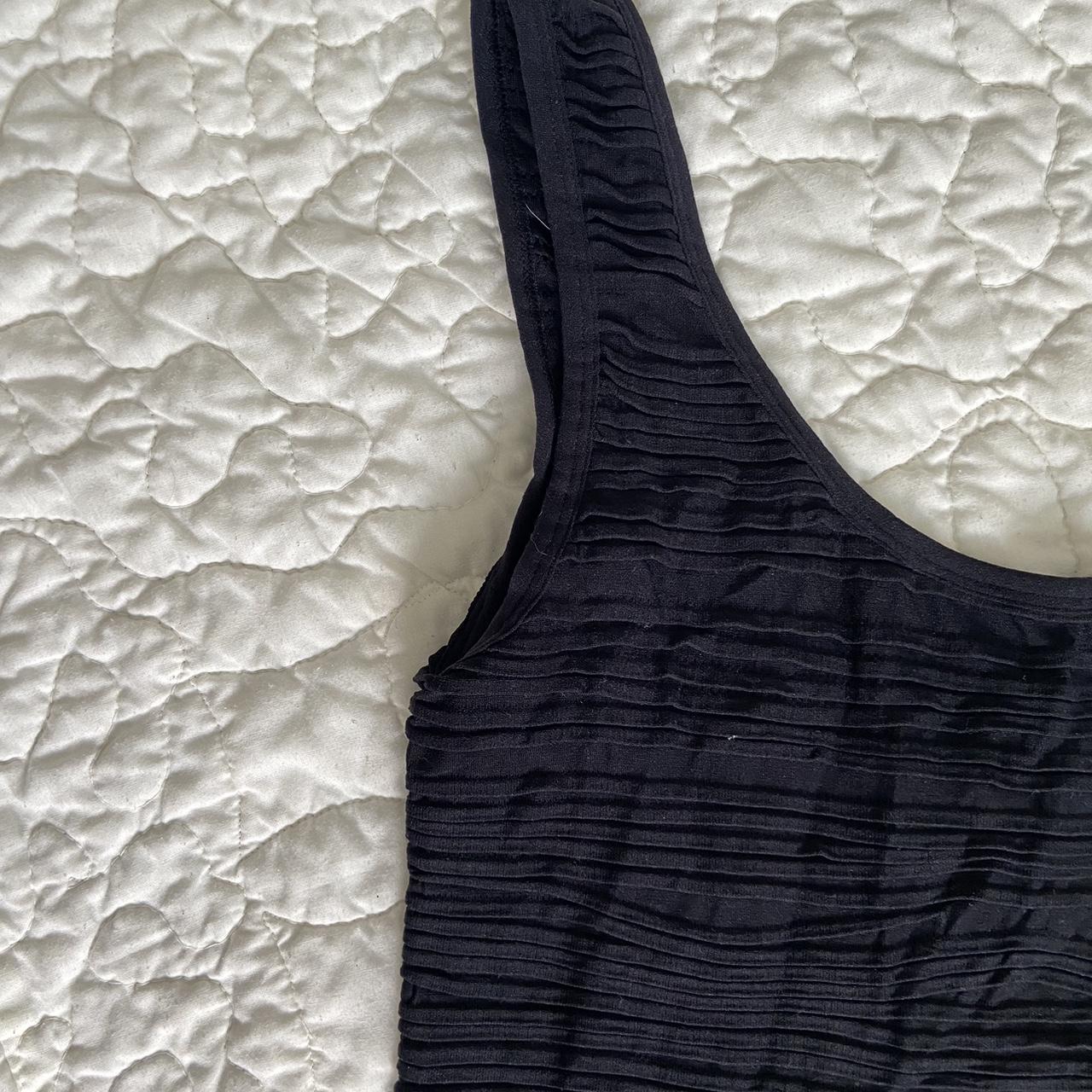Product Image 4 - Black Mini Ribbed Dress
- textured