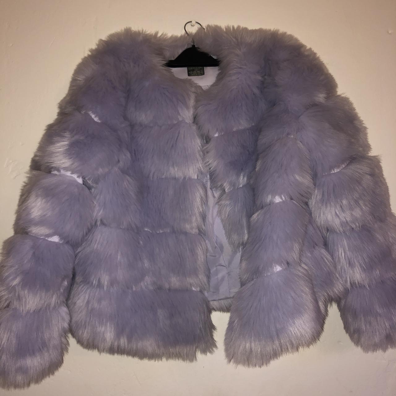 Purple on sale coat primark