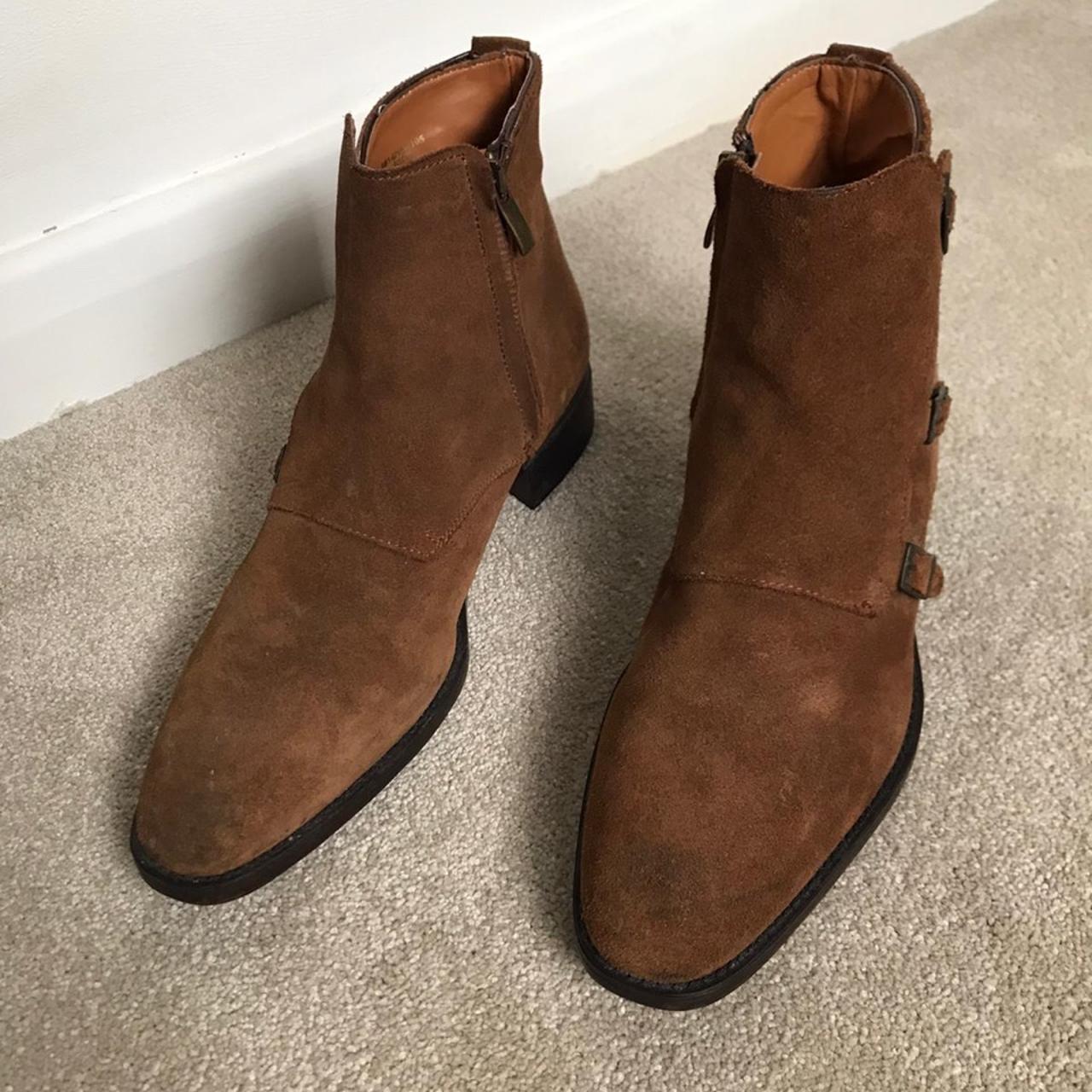 zara mens suede chelsea boots