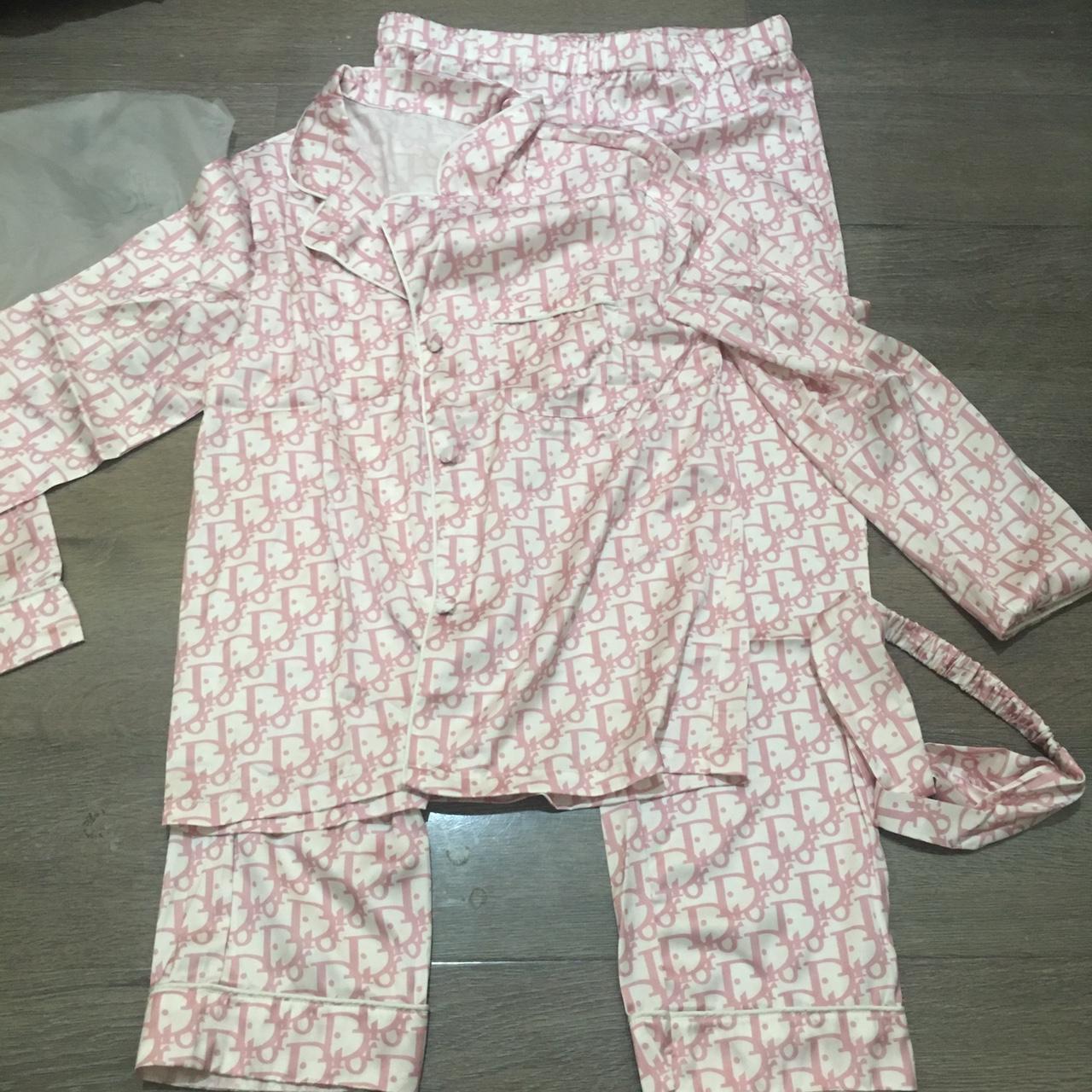 Pink discount dior pjs