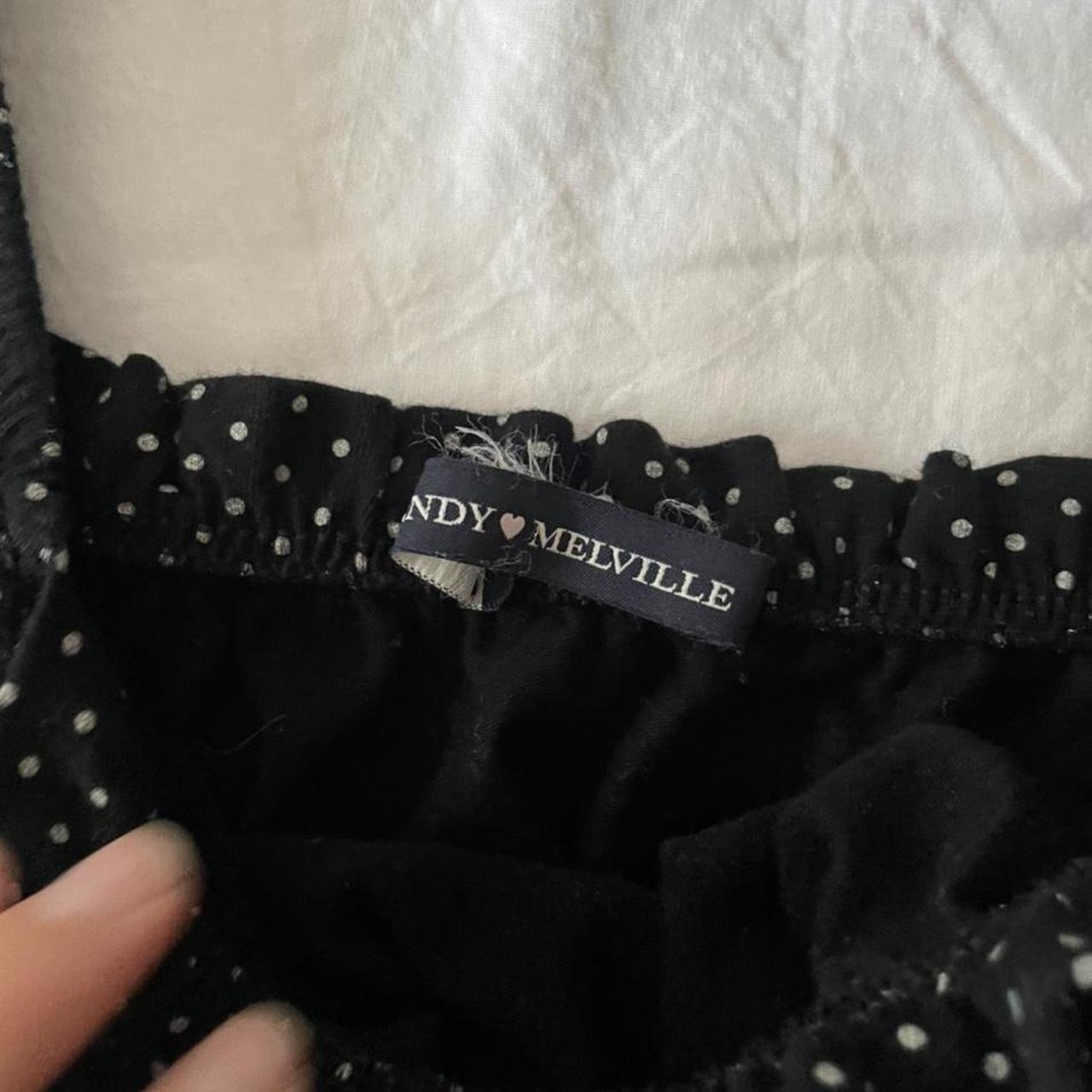 Brandy Melville polka dot crop top. Had a lot of... Depop