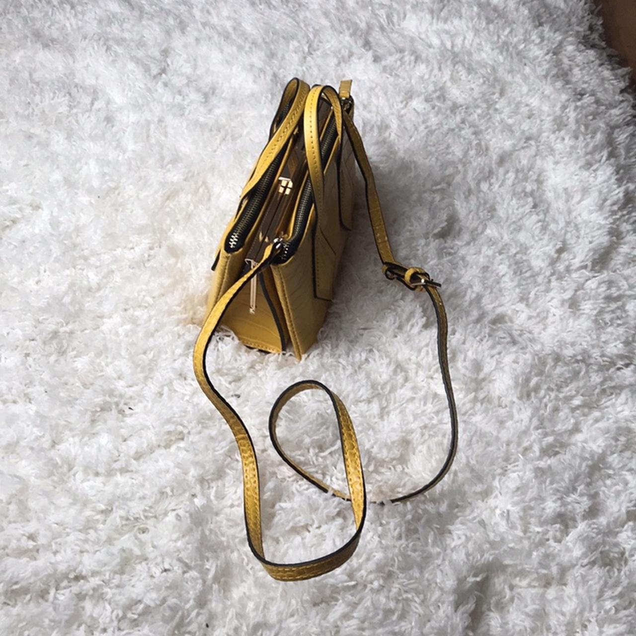 Yellow crossbody best sale bag zara