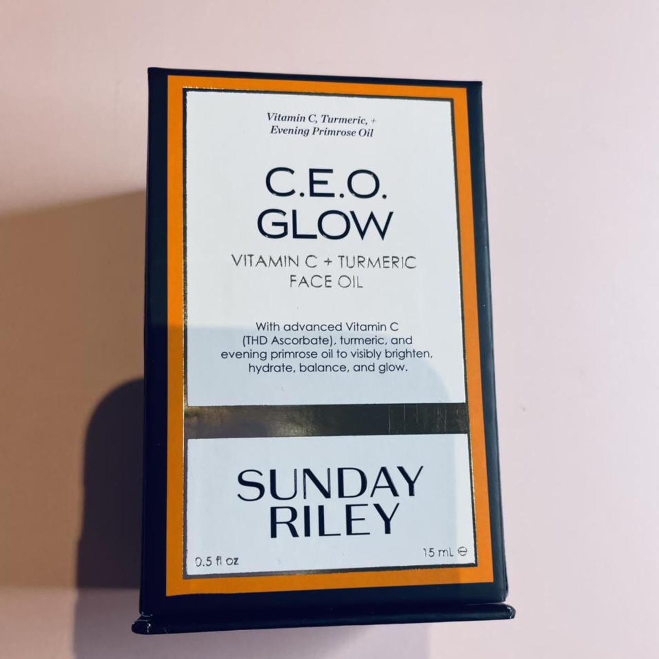 Sunday Riley ceo glow oil 15 ml brand new in box. Depop