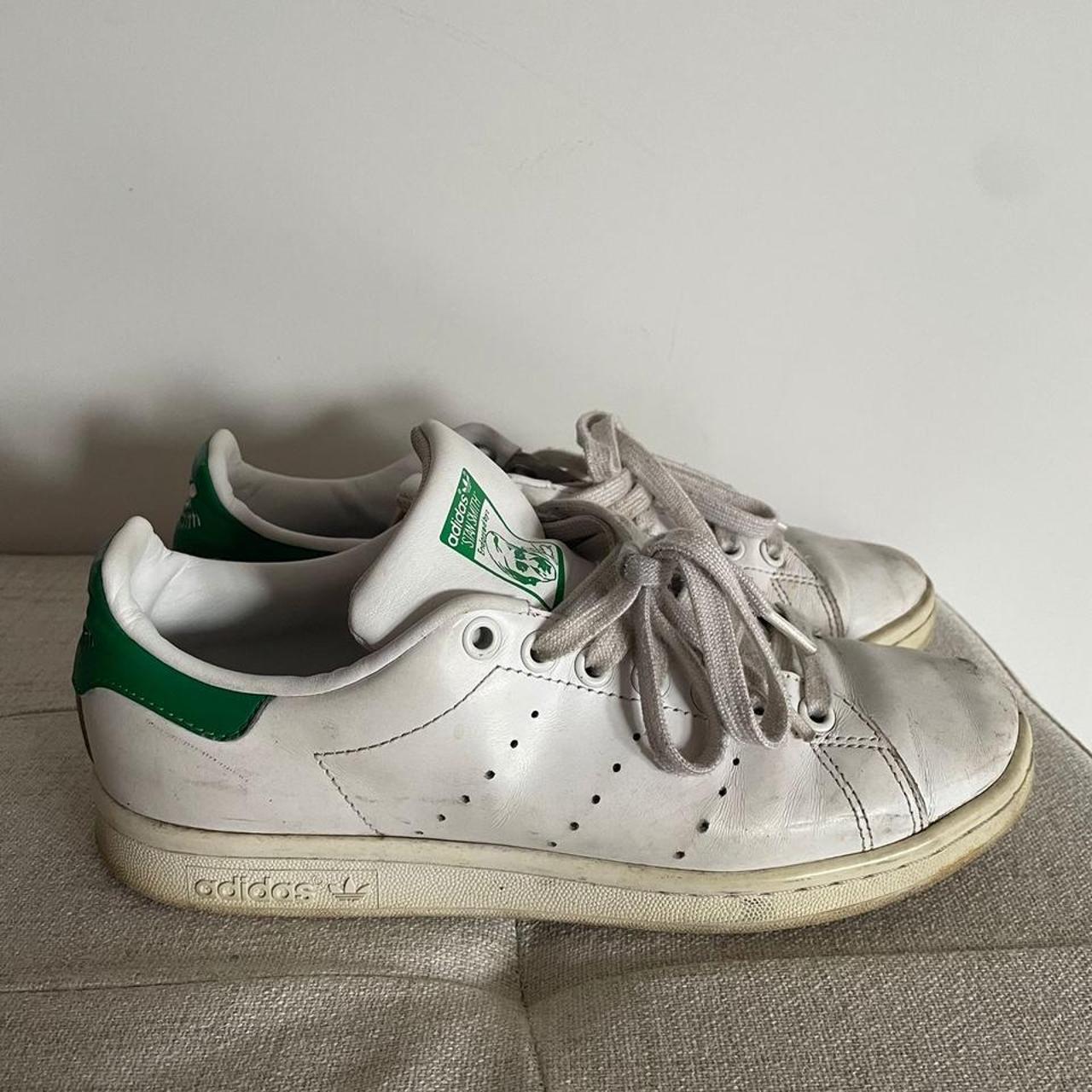 adidas stan smith trainers • so fashionable • used... - Depop