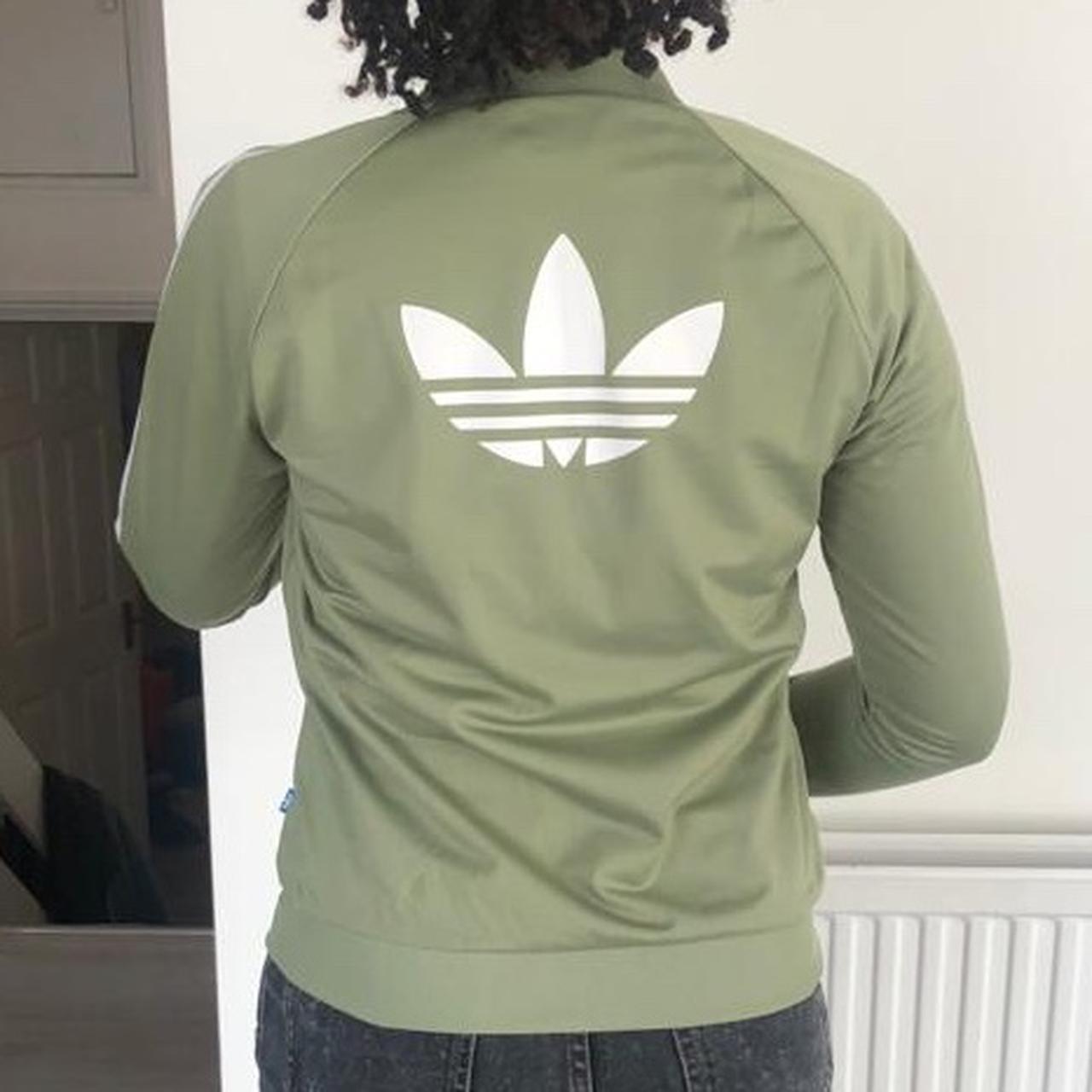 Adidas supergirl cheap track jacket khaki